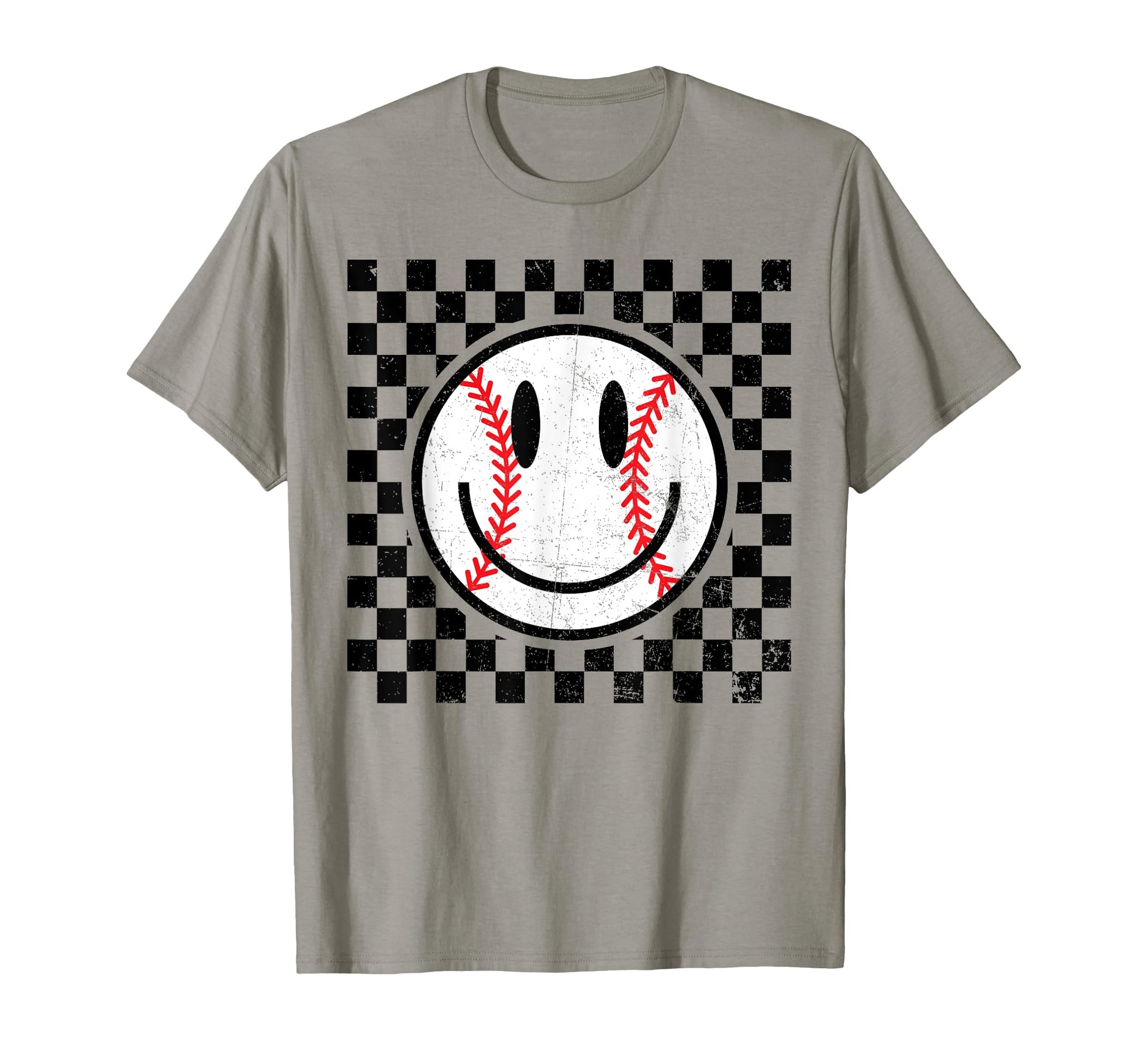Baseball F Ce Checkered Baseball T-Shirt - Casual Everyday Wear Unisex - T-Shirt, Sweatshirt, Hoodie