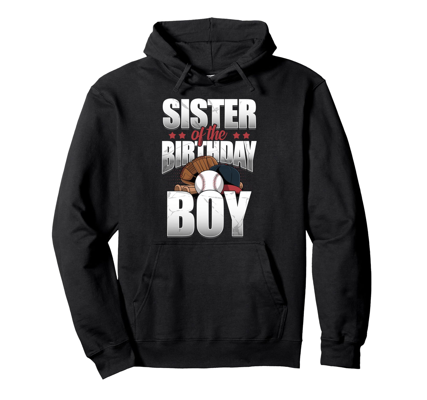 Sister Birthday Matching Baseball Hoodie - Minimalist Print Men Women - T-Shirt, Sweatshirt, Hoodie