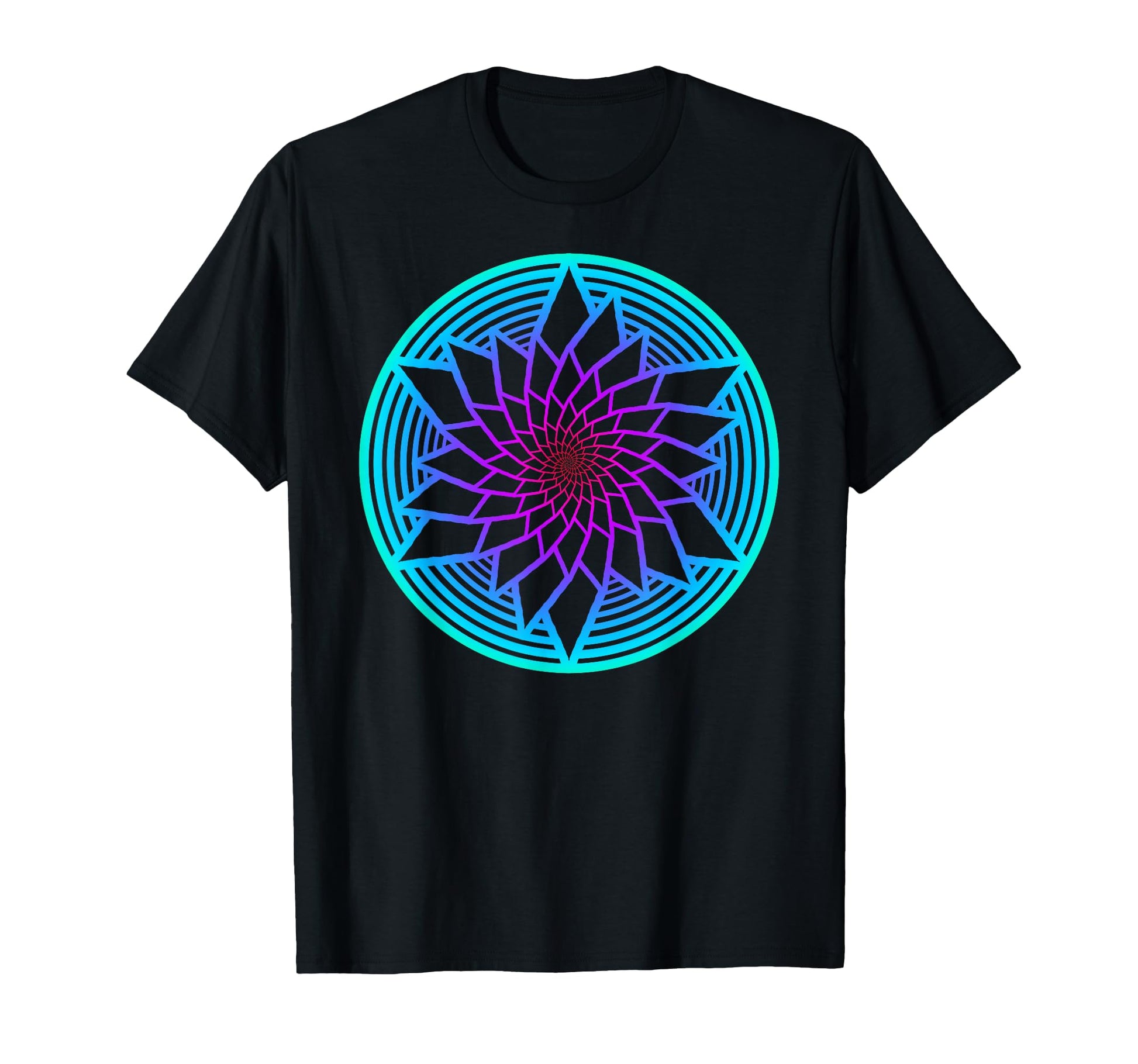 Awesome Sacred Geometry Trippy T-Shirt - Fun Novelty Design Men Women - T-Shirt, Sweatshirt, Hoodie