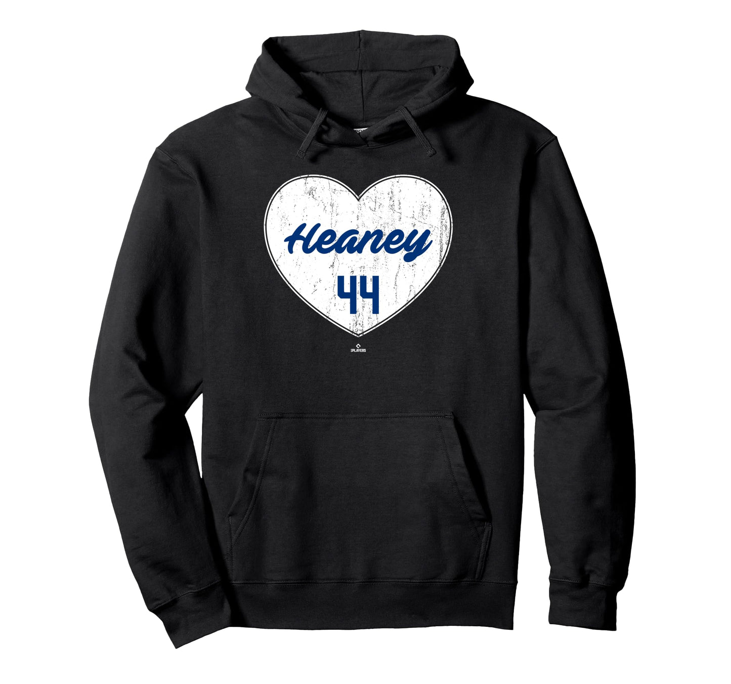 Distressed Heart Andrew Heaney Texas Hoodie - Novelty Apparel for Adults - T-Shirt, Sweatshirt, Hoodie