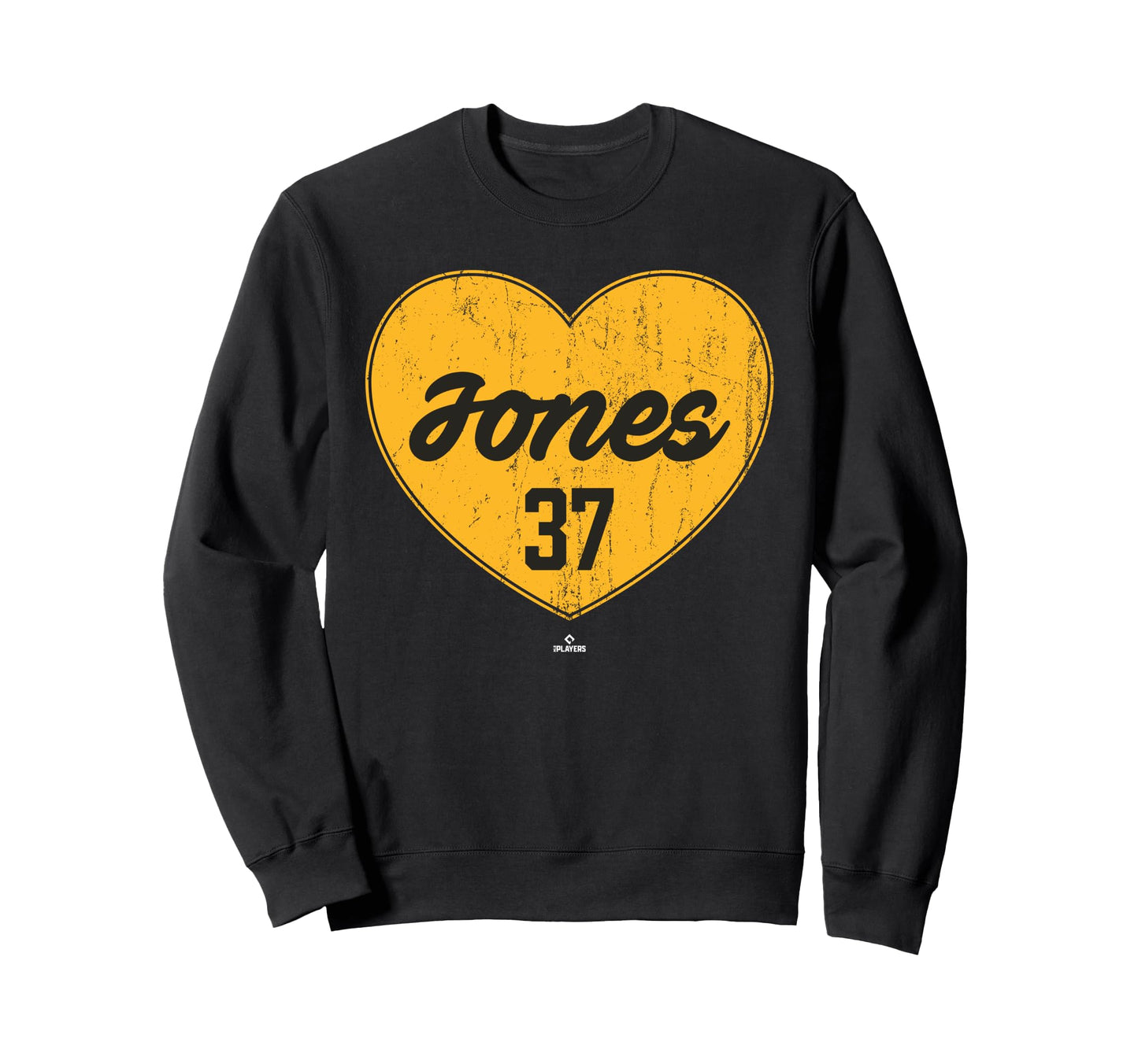 Distressed Heart Jared Jones Sweatshirt - Minimalist Print Men Women - T-Shirt, Sweatshirt, Hoodie