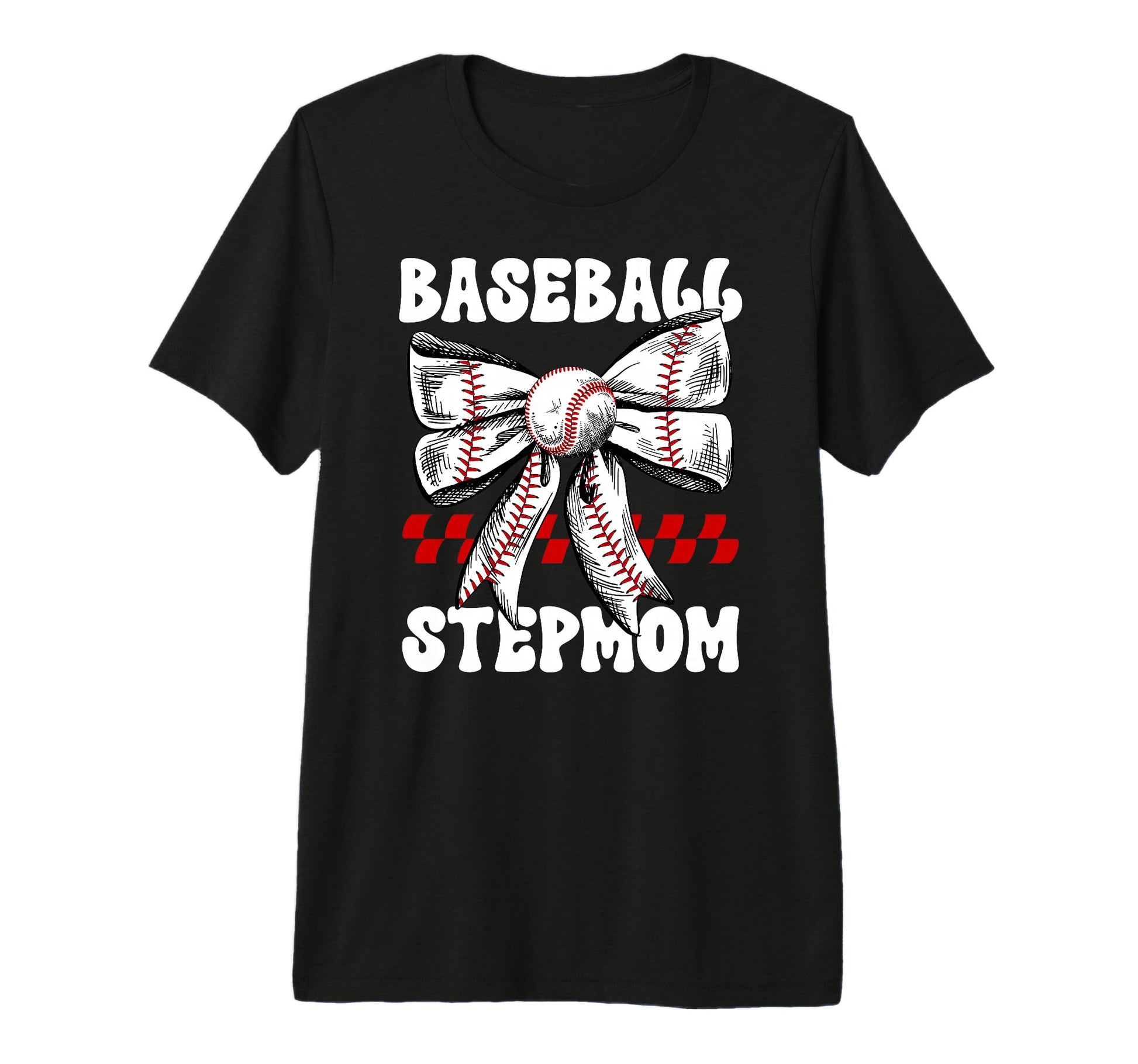 Baseball Stepmom Baseball Player Step T-Shirt - Novelty Apparel for Adults - T-Shirt, Sweatshirt, Hoodie