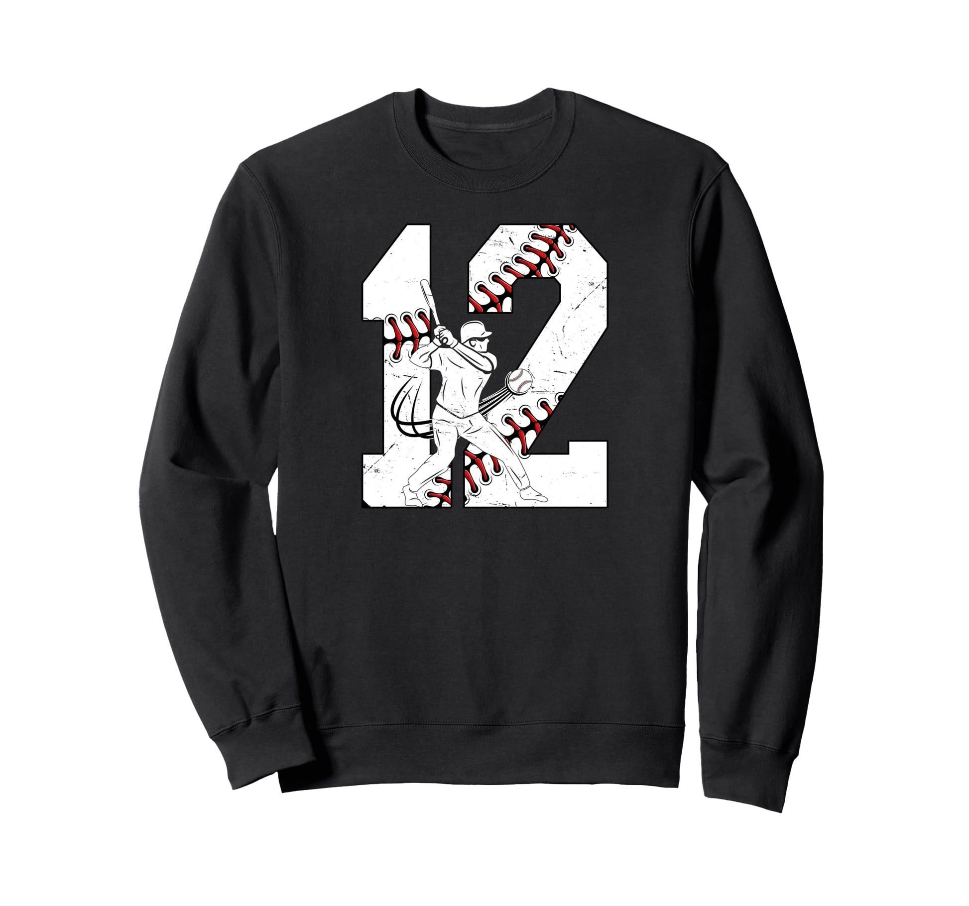 12Th Birthday Party Baseball Twelve Sweatshirt - Streetwear Style Unisex - T-Shirt, Sweatshirt, Hoodie