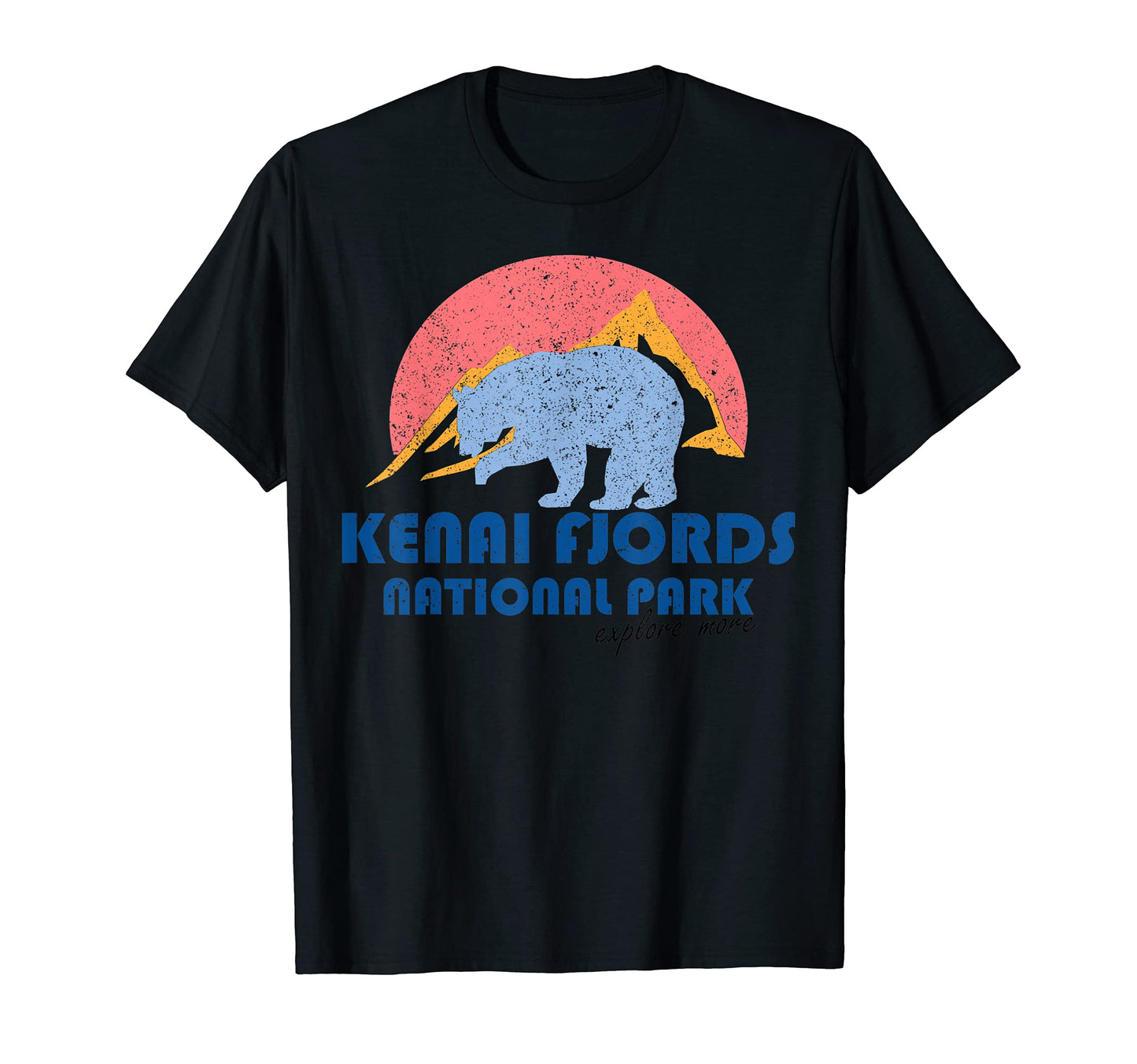 Kenai Fjords National Park Alaska T-Shirt - Novelty Apparel for Adults - T-Shirt, Sweatshirt, Hoodie