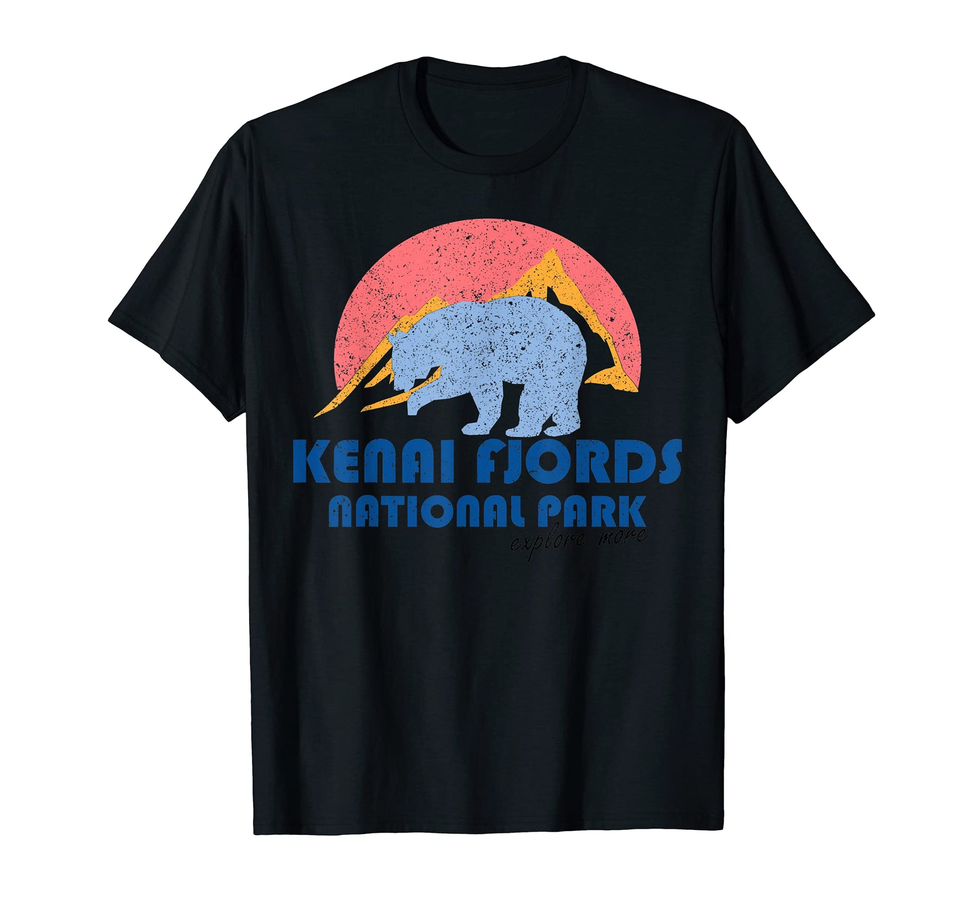 Kenai Fjords National Park Alaska T-Shirt - Novelty Apparel for Adults - T-Shirt, Sweatshirt, Hoodie