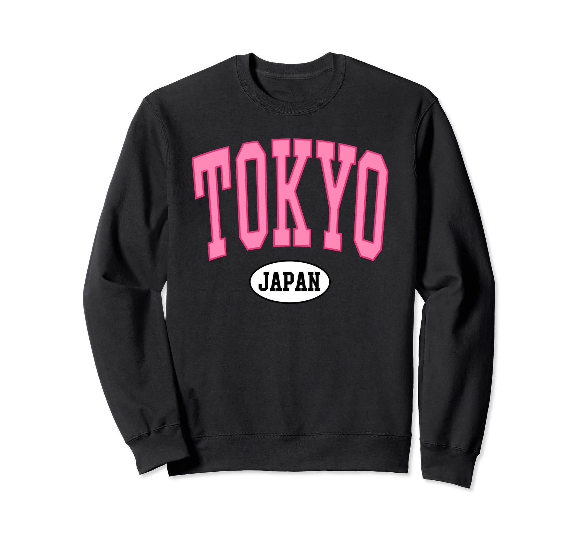 Tokyo Japan Varsity Sweatshirt - Aesthetic Graphic Men Women - T-Shirt, Sweatshirt, Hoodie