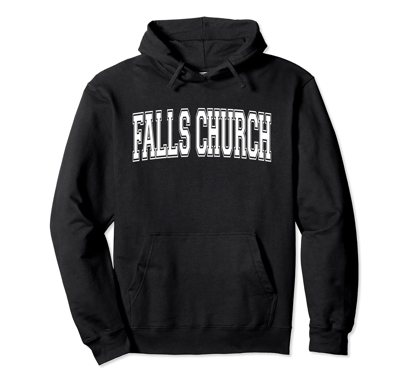 Falls Church Va Virginia Usa Sports Hoodie - Aesthetic Graphic Men Women - T-Shirt, Sweatshirt, Hoodie