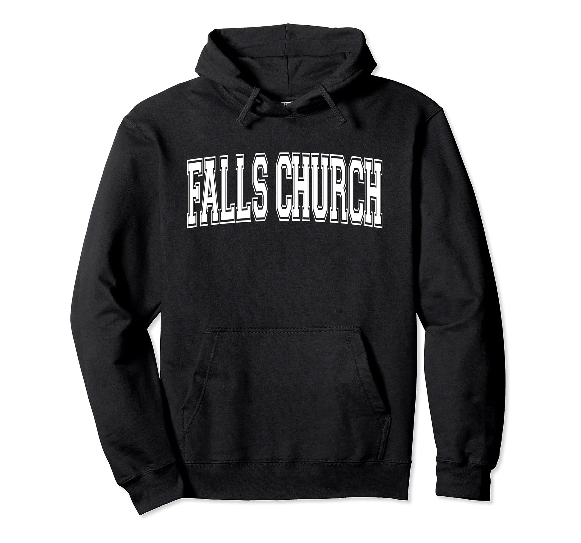 Falls Church Va Virginia Usa Sports Hoodie - Aesthetic Graphic Men Women - T-Shirt, Sweatshirt, Hoodie