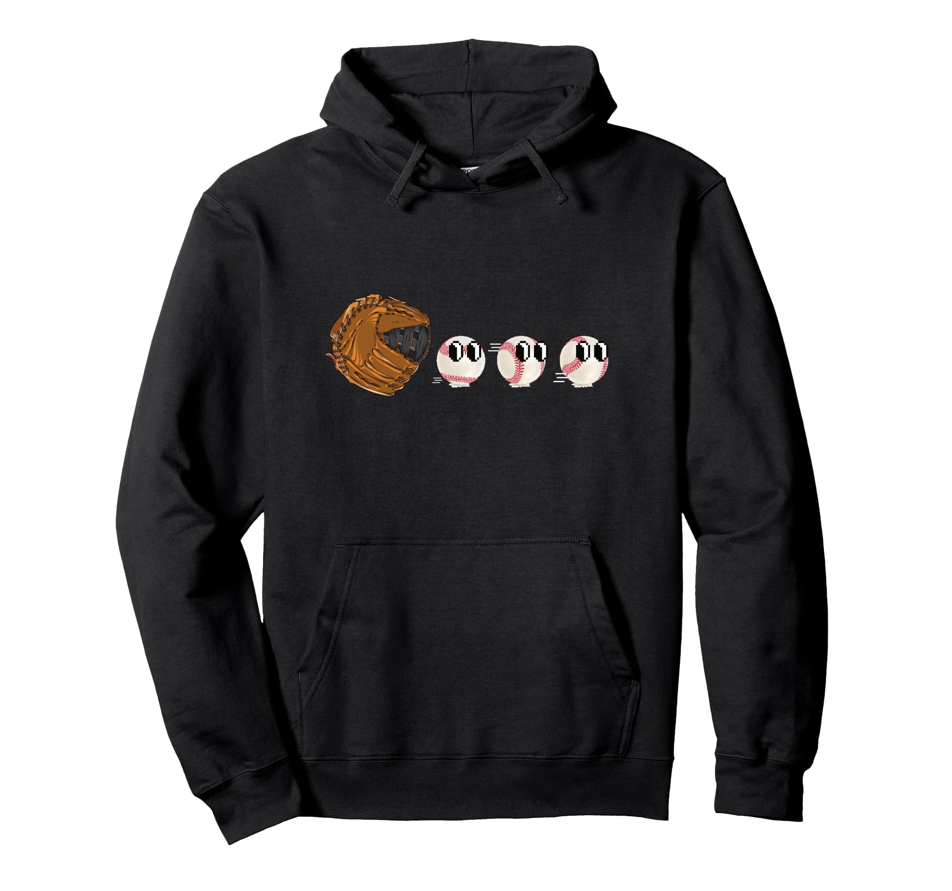 Funny Baseball Catcher Hoodie - Trendy Graphic Unisex - T-Shirt, Sweatshirt, Hoodie