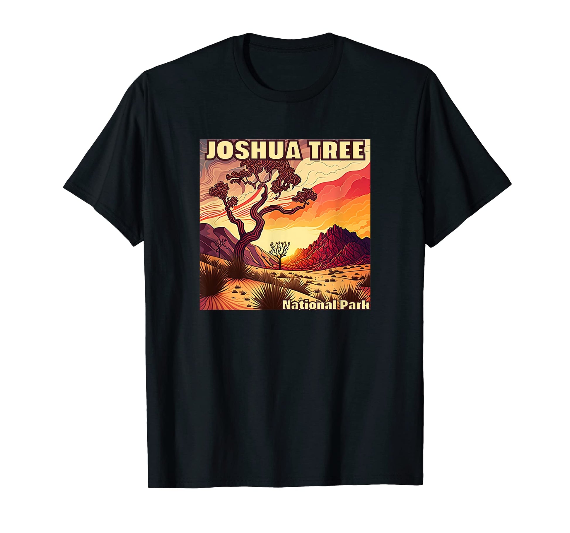 Joshua Tree National Park Desert Trip T-Shirt - Trendy Graphic Men Women - T-Shirt, Sweatshirt, Hoodie