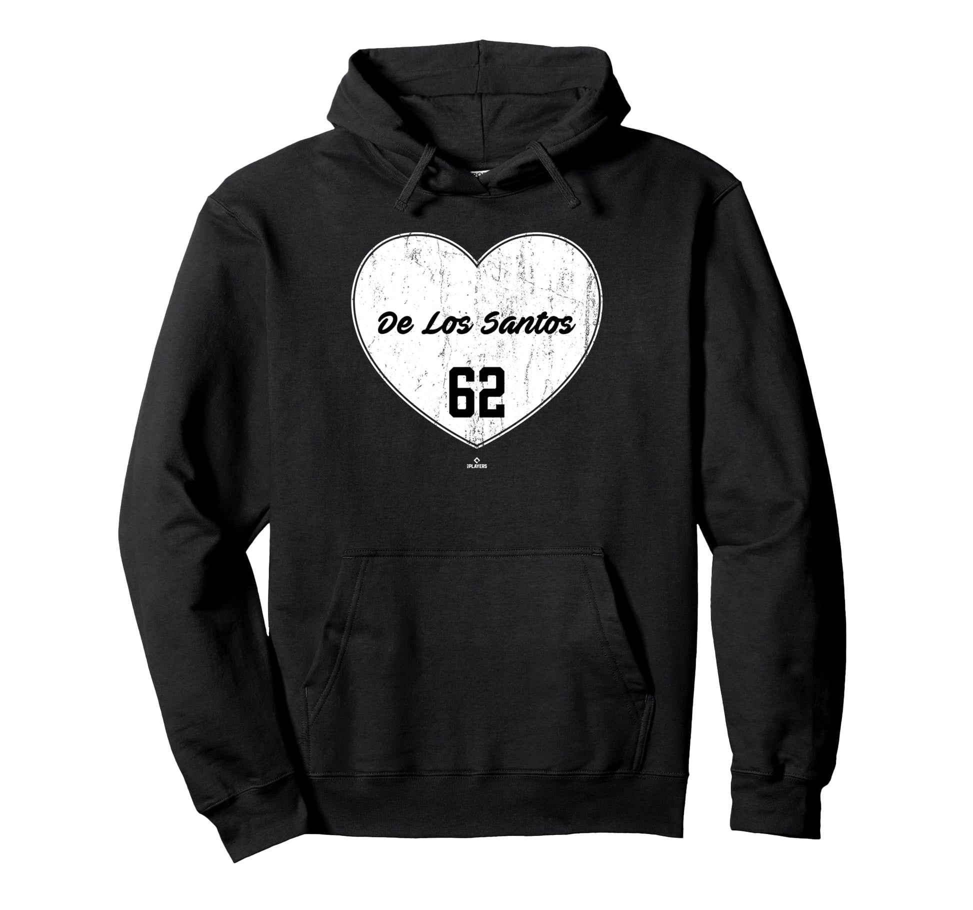 Distressed Heart Enyel De Los Santos Hoodie - Aesthetic Graphic for Adults - T-Shirt, Sweatshirt, Hoodie