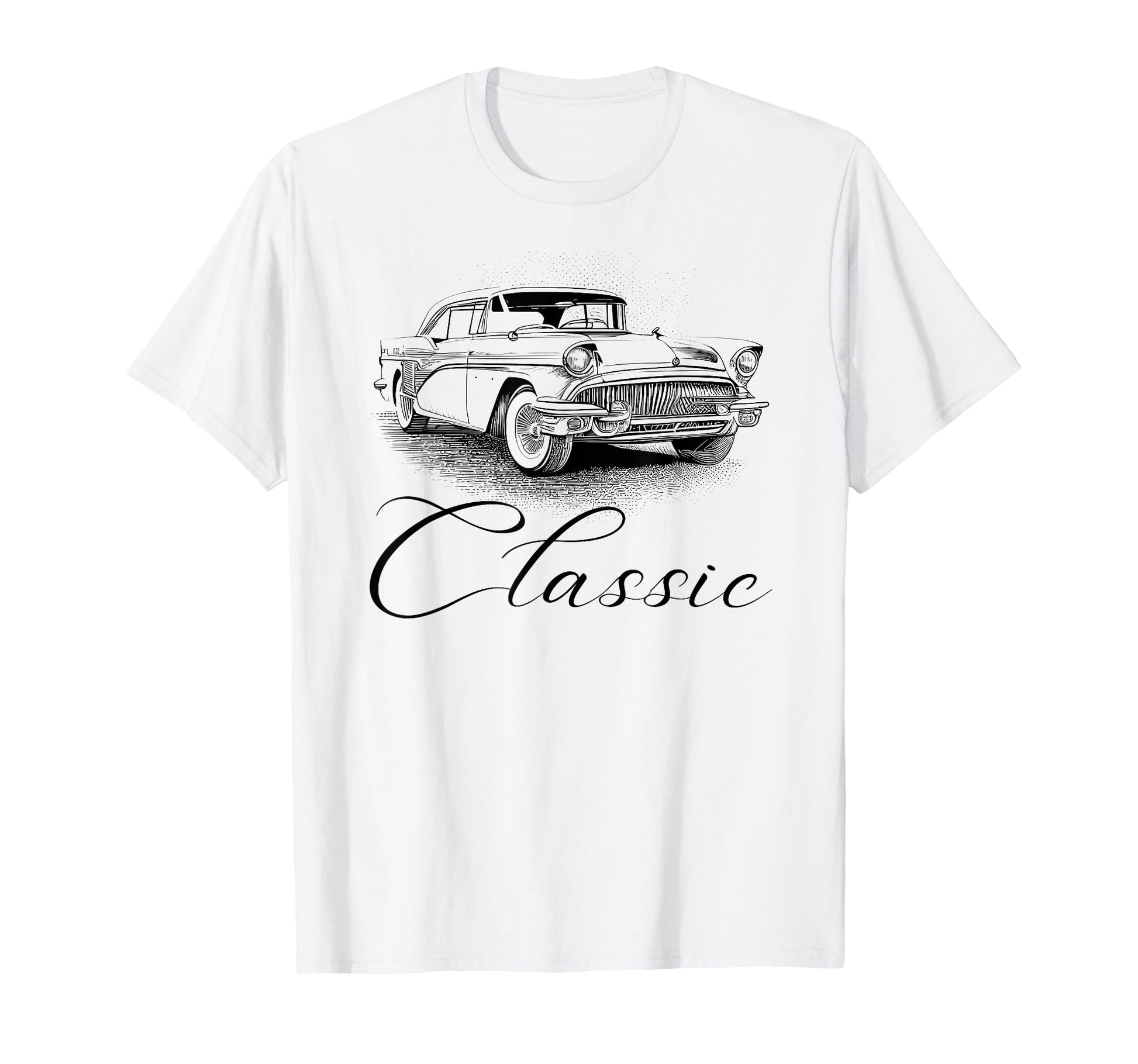 Older Car T-Shirt - Aesthetic Graphic Men Women - T-Shirt, Sweatshirt, Hoodie