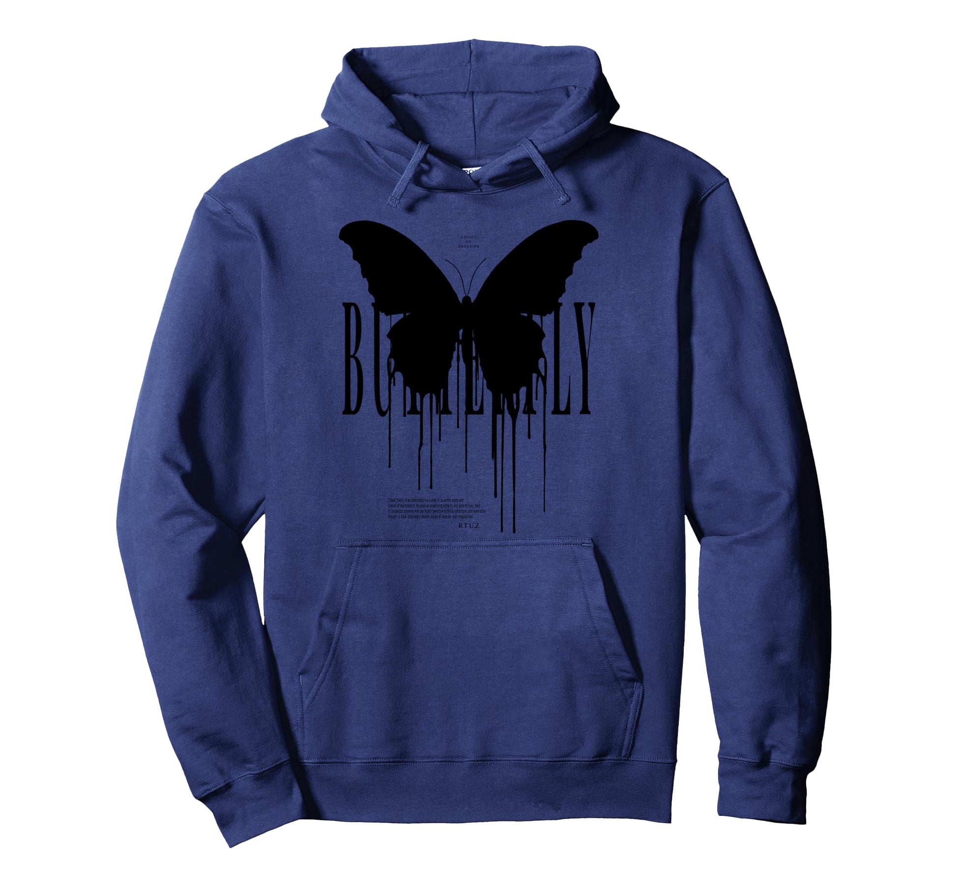 Y2K Streetwear Butterfly Hoodie - Unique Graphic for Adults - T-Shirt, Sweatshirt, Hoodie