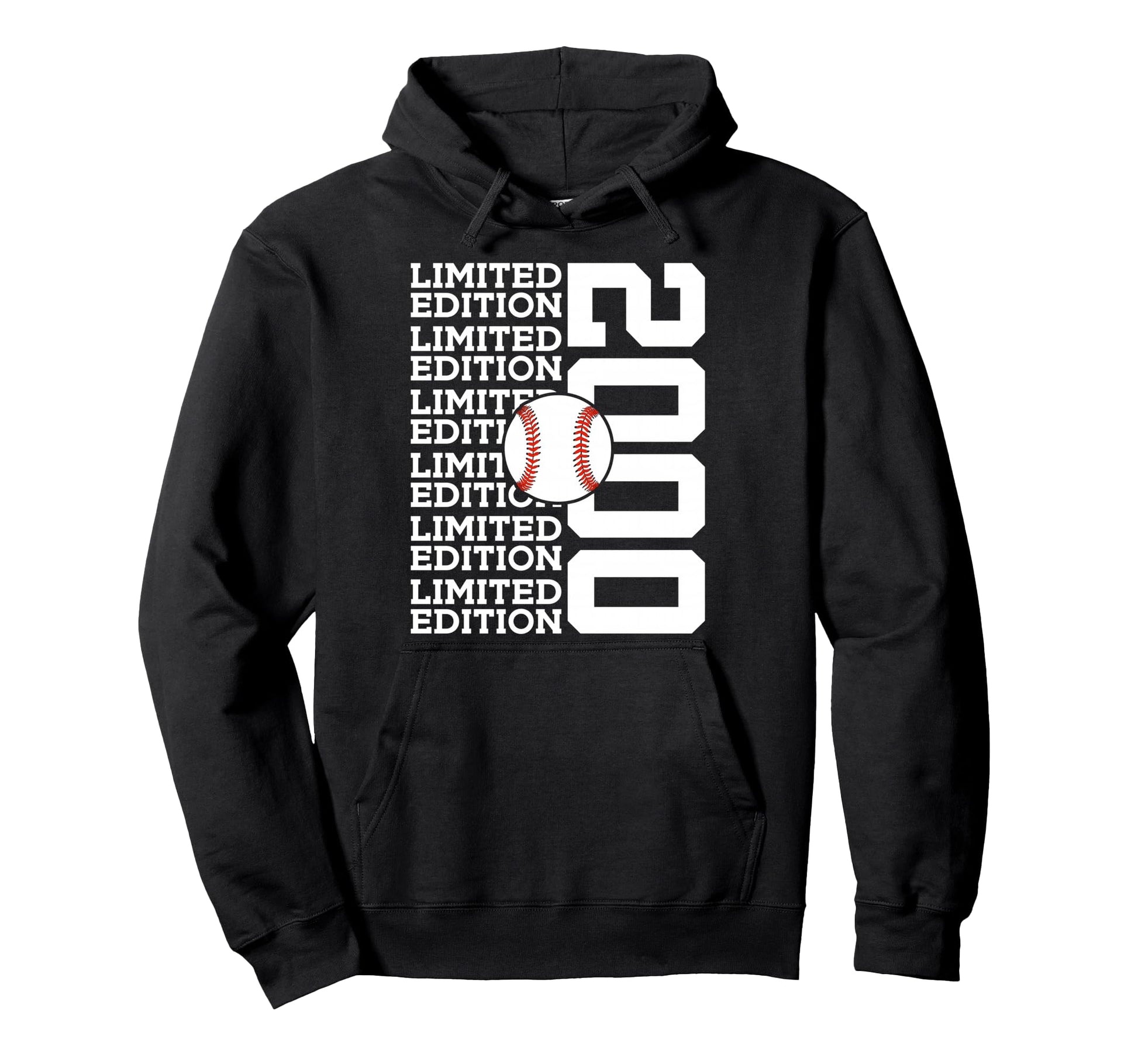 2000 Baseball 26Th Birthday Hoodie - Novelty Apparel Unisex - T-Shirt, Sweatshirt, Hoodie