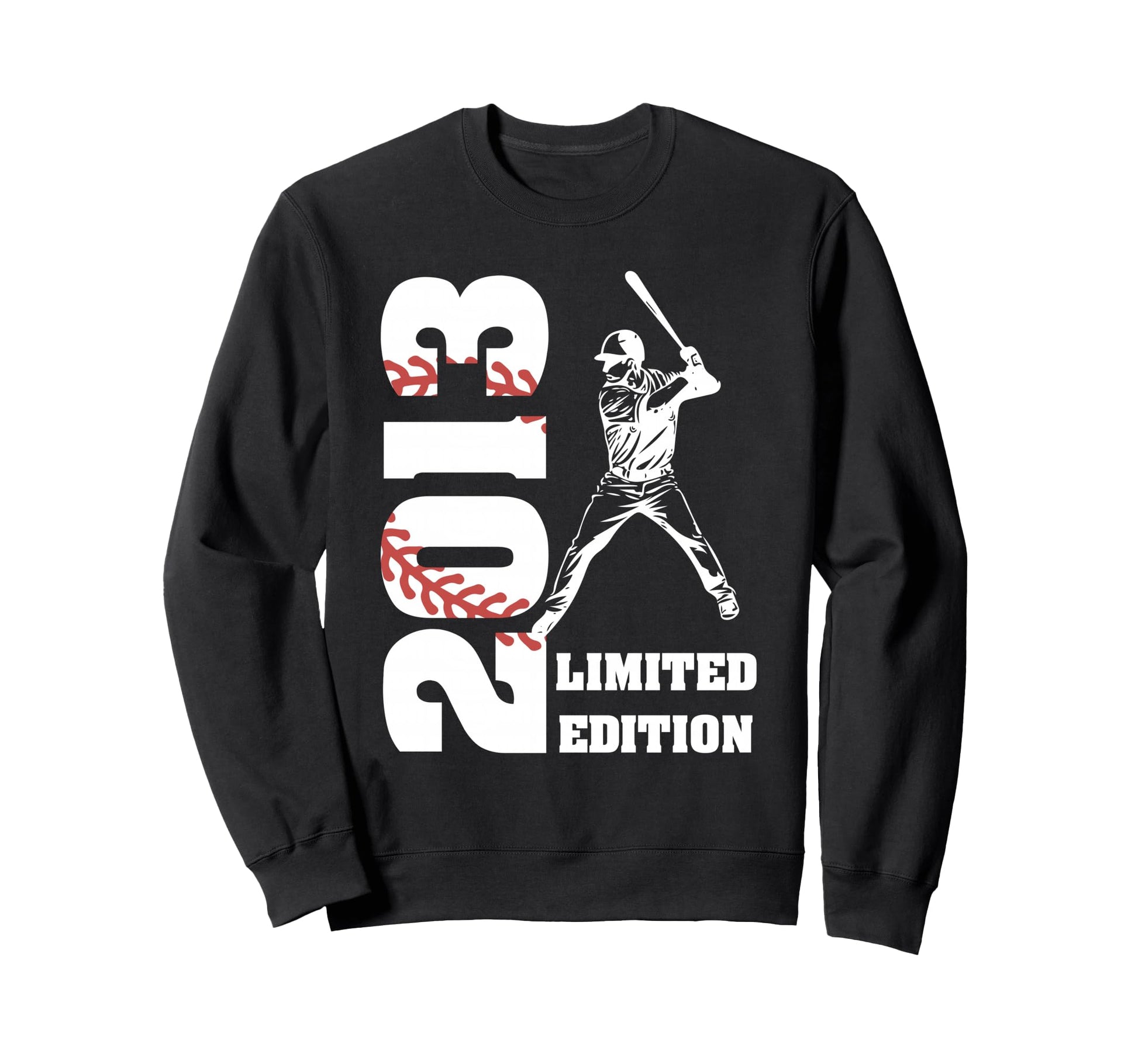 2013 12Th Bday Party Baseball 13 Sweatshirt - Minimalist Print for Adults - T-Shirt, Sweatshirt, Hoodie
