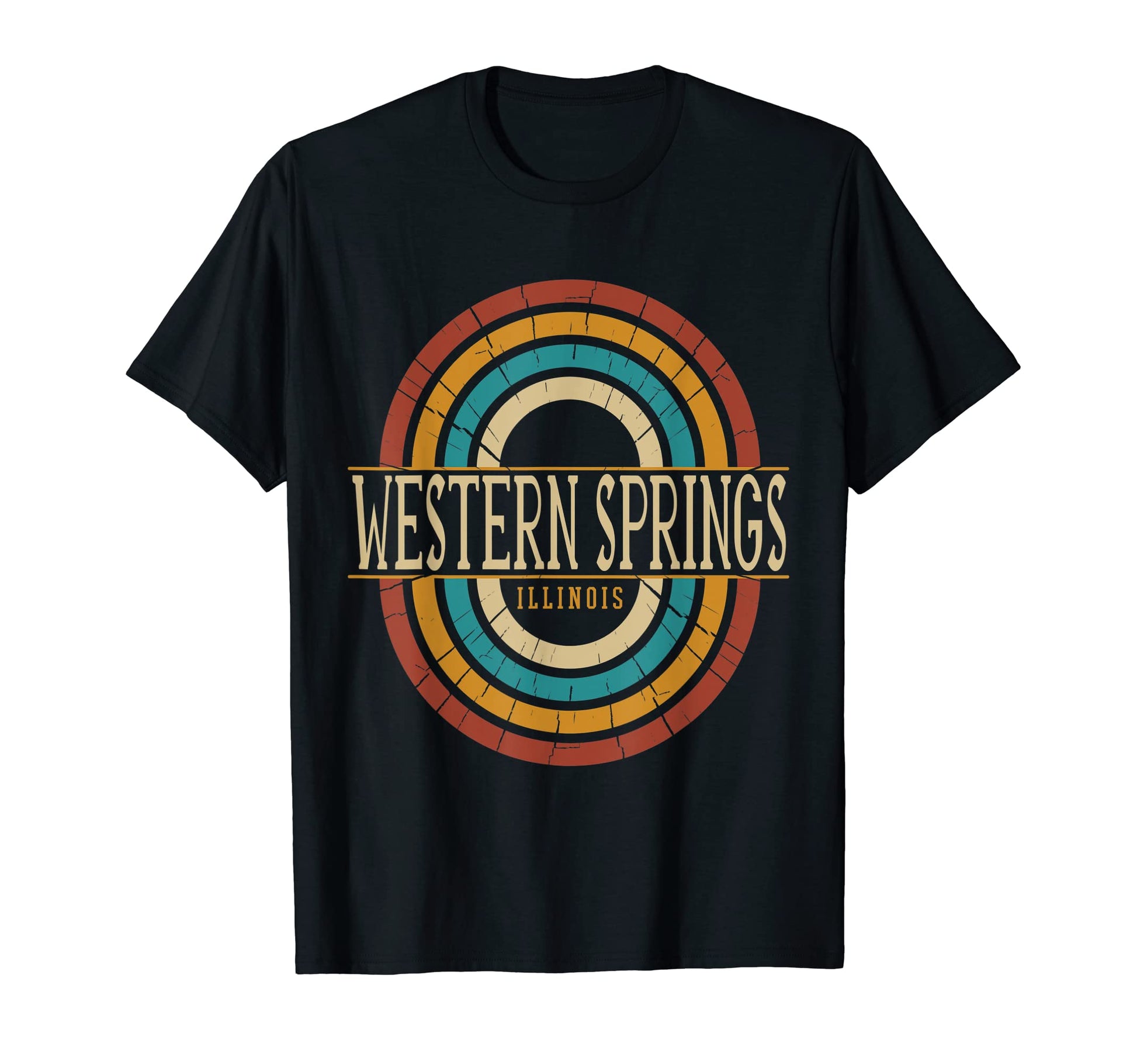 Western Springs Illinois Il Souvenirs T-Shirt - Novelty Apparel Unisex - T-Shirt, Sweatshirt, Hoodie