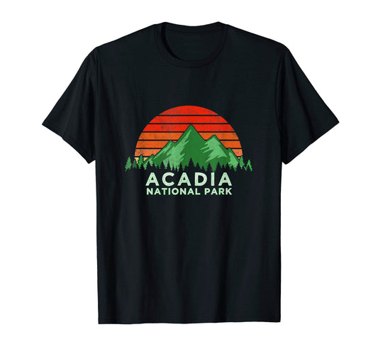 Acadia National Park Souvenir T-Shirt - Unique Graphic for Adults - T-Shirt, Sweatshirt, Hoodie