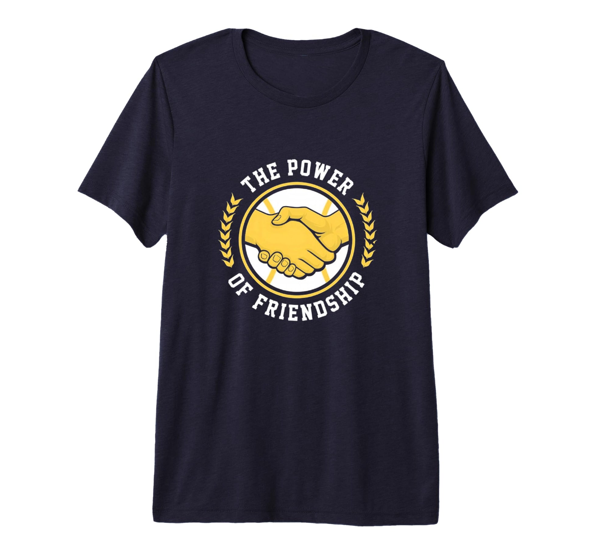 Power Friendship Tri Blend T-Shirt - Novelty Apparel Unisex - T-Shirt, Sweatshirt, Hoodie