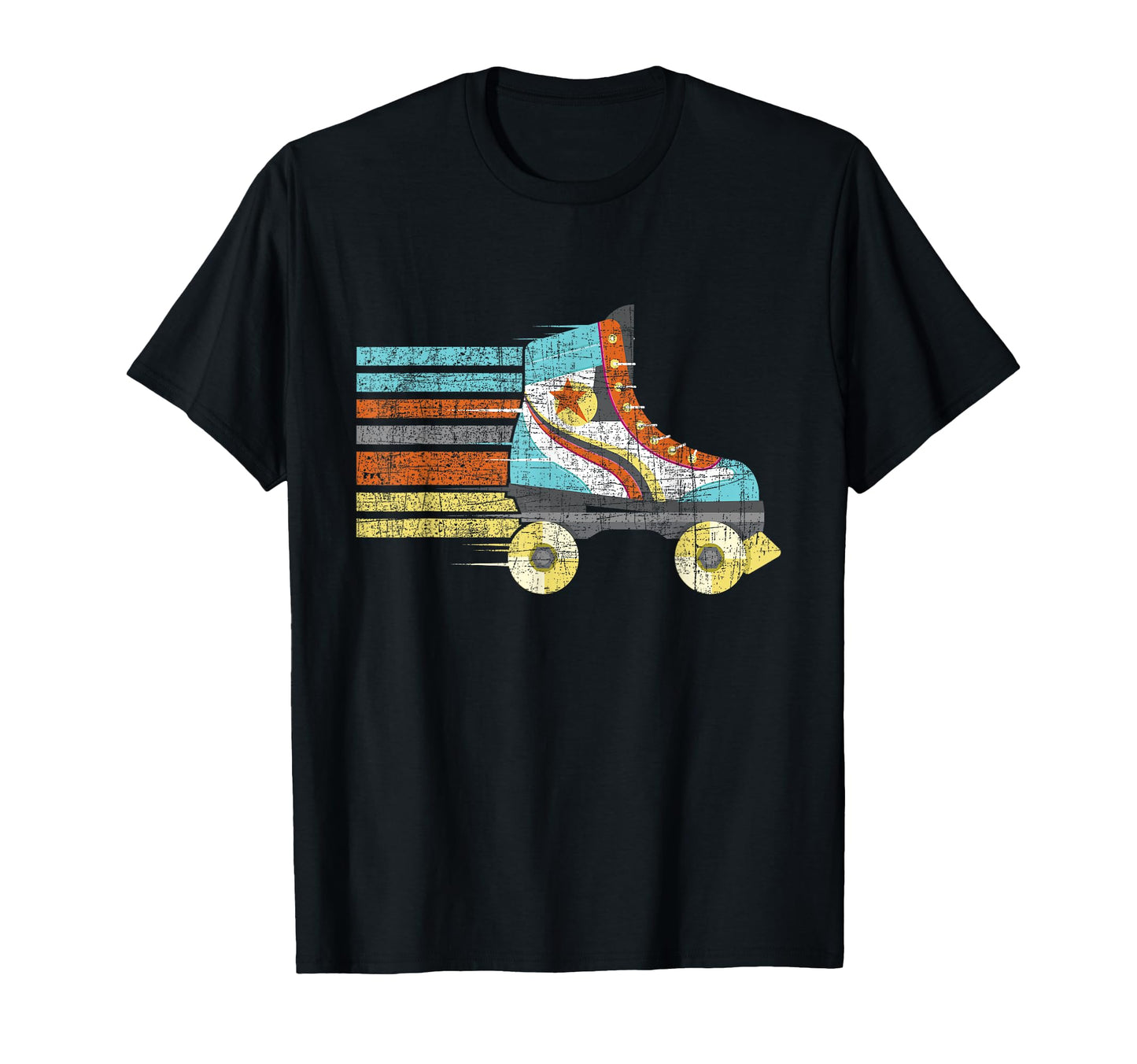 Skater Shoe Roller Derby Roller T-Shirt - Aesthetic Graphic Men Women - T-Shirt, Sweatshirt, Hoodie