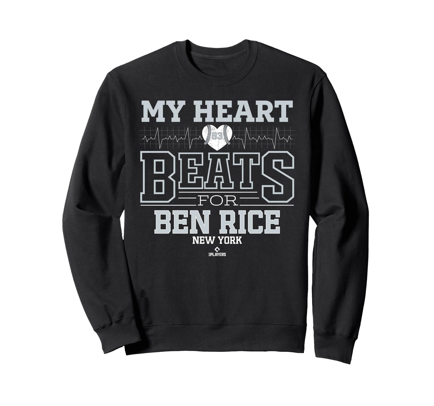 My Heart Beats Ben Rice New York Sweatshirt - Aesthetic Graphic Unisex - T-Shirt, Sweatshirt, Hoodie
