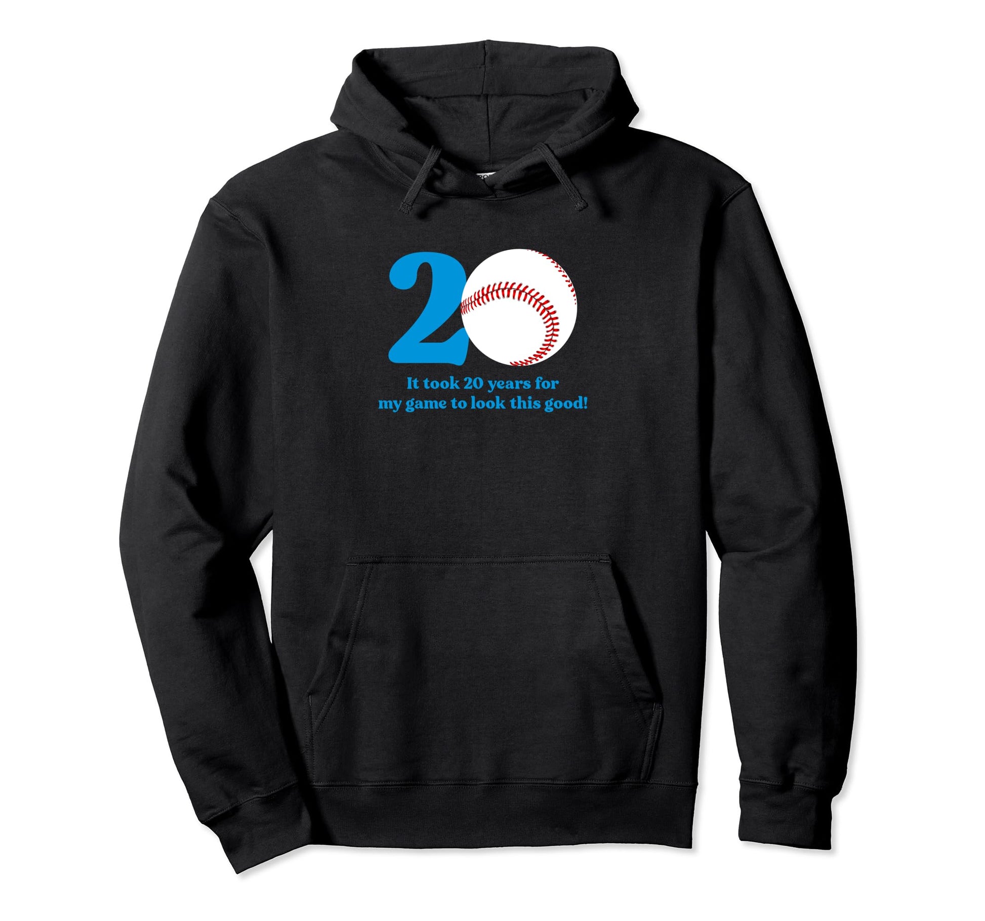 20 Year Old Baseball Player 20Th Hoodie - Casual Everyday Wear for Adults - T-Shirt, Sweatshirt, Hoodie