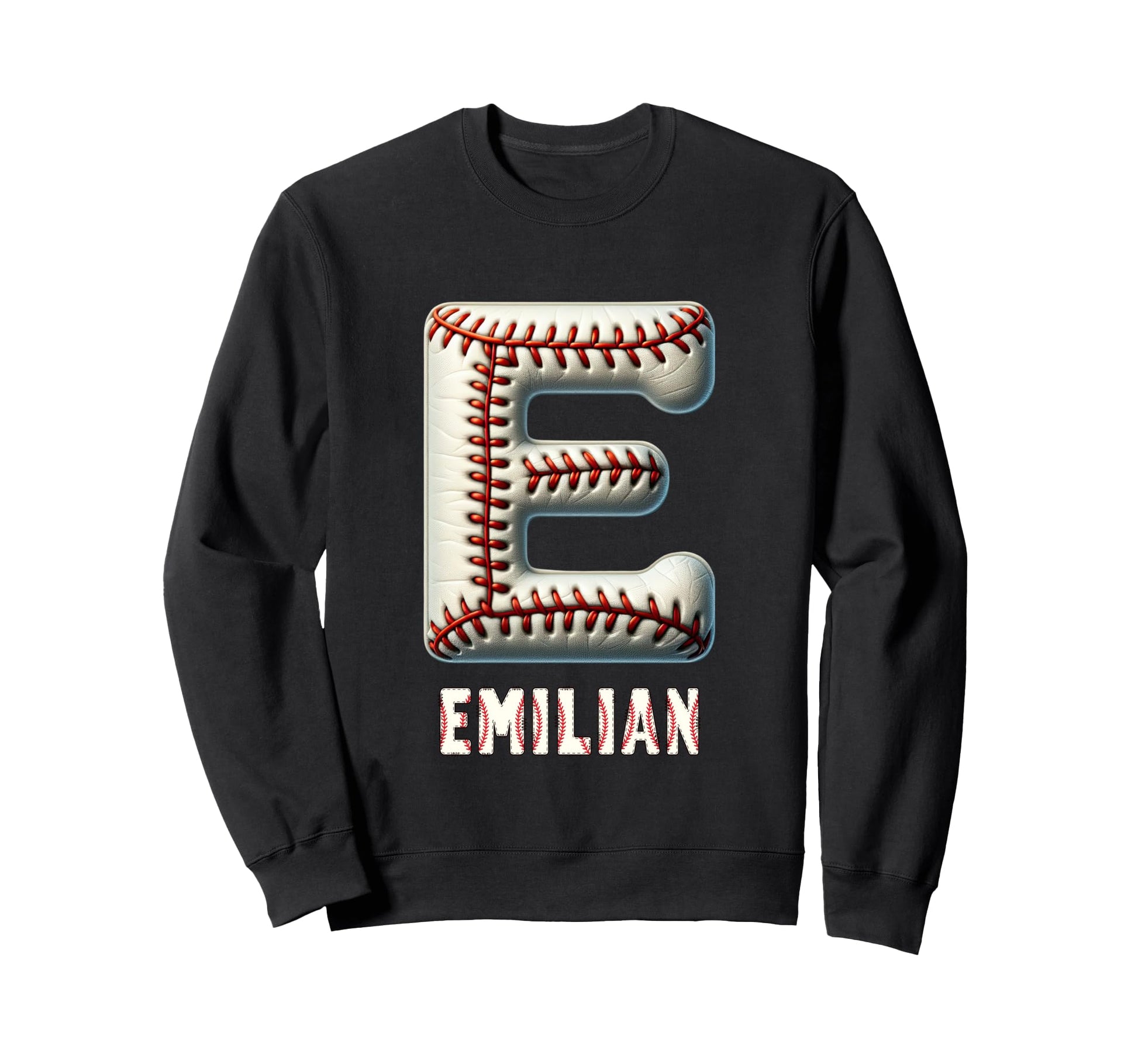 Baseball Home Run Jakob Initial Sweatshirt - Casual Everyday Wear Unisex - T-Shirt, Sweatshirt, Hoodie