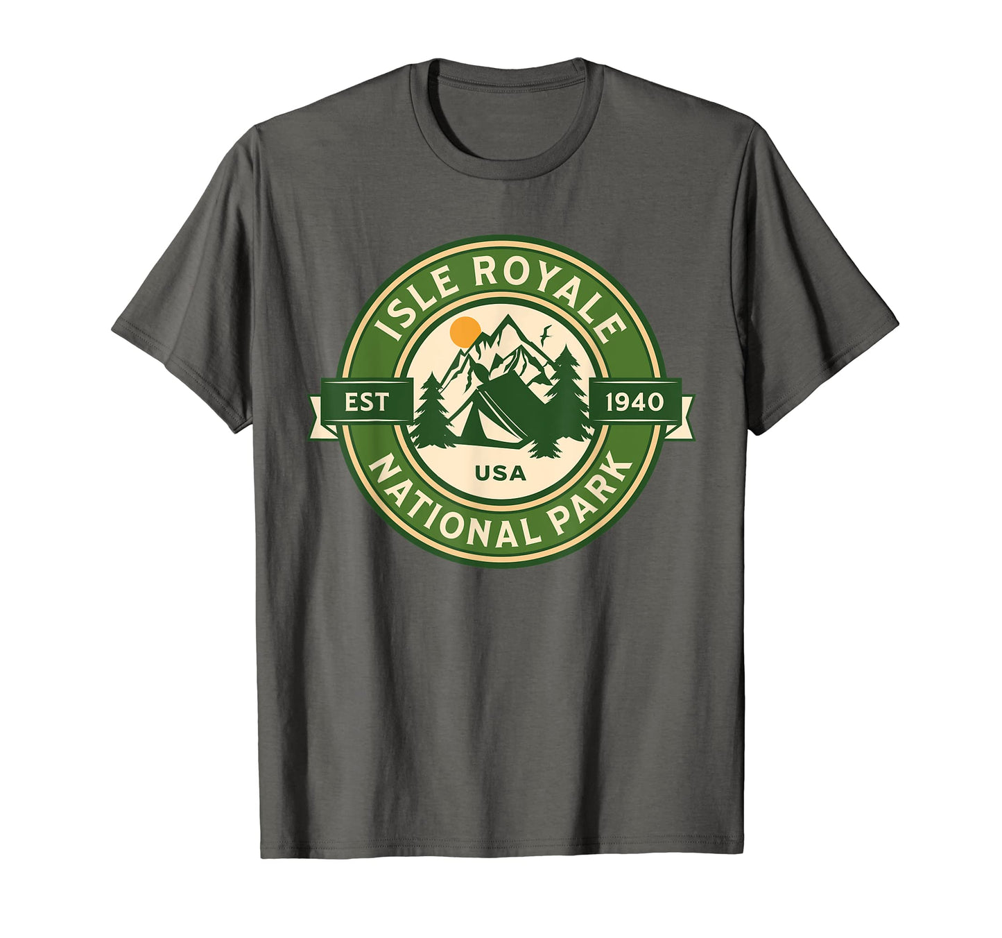 Isle Royale National Park Michigan Hike T-Shirt - Graphic Print Unisex - T-Shirt, Sweatshirt, Hoodie