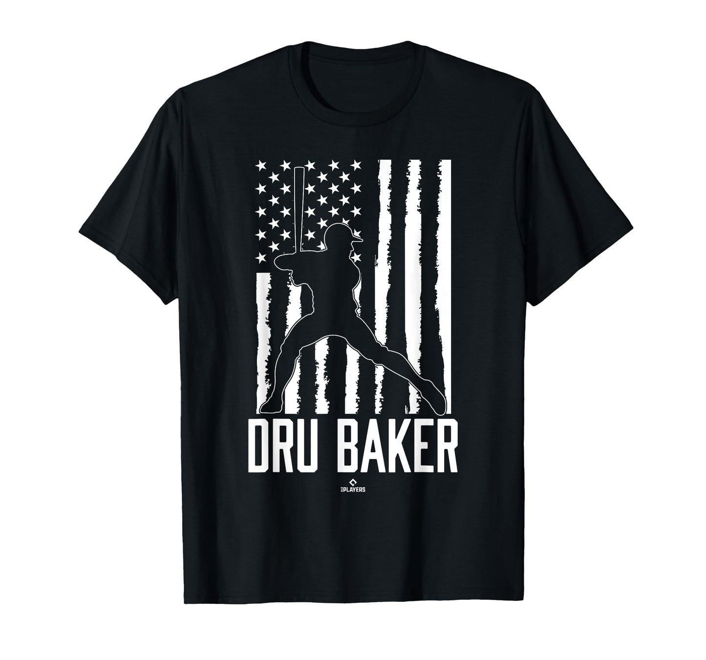 Distressed Flag Swing Dru Baker Prospect T-Shirt - Unique Graphic Unisex - T-Shirt, Sweatshirt, Hoodie
