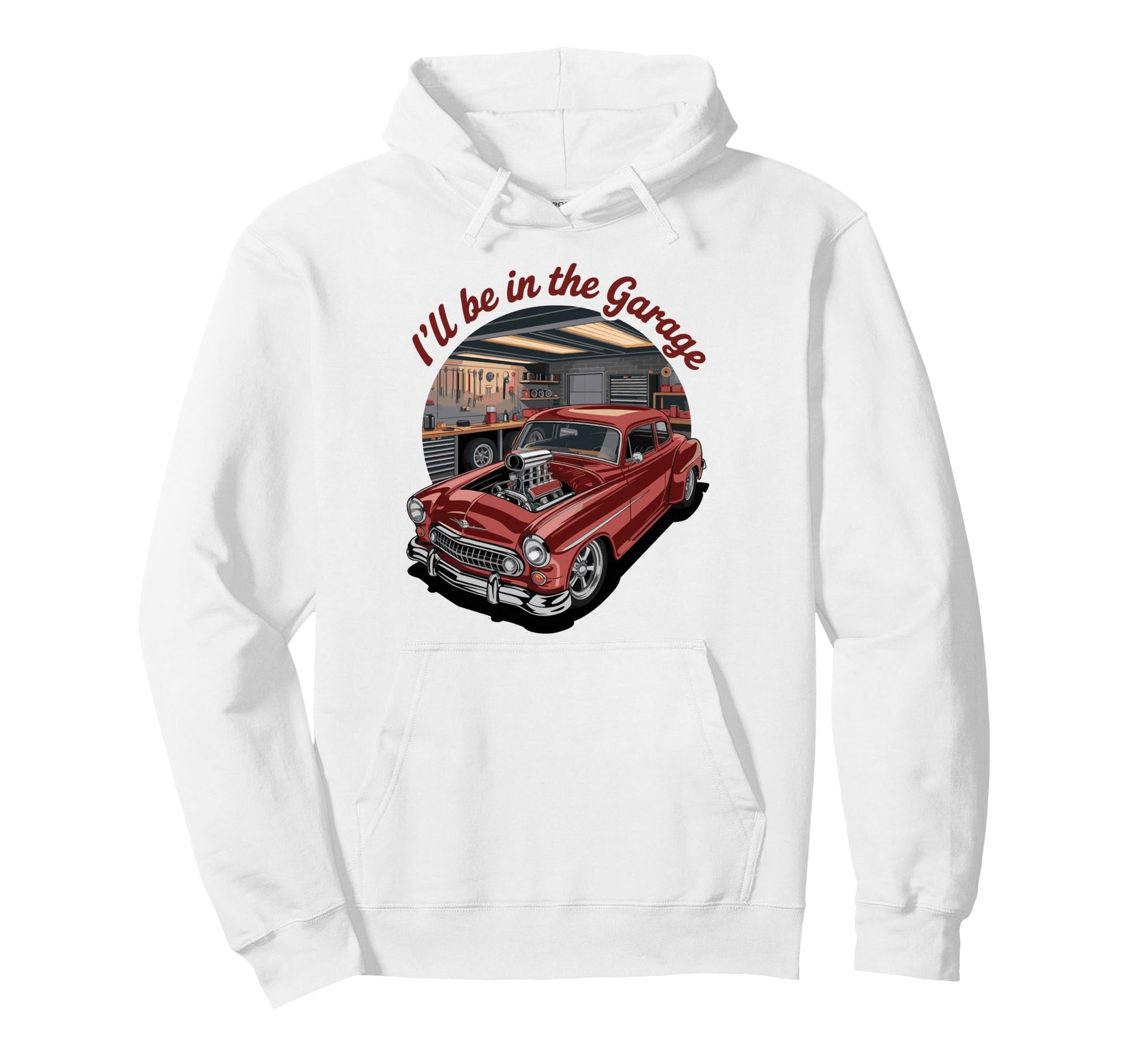 Cars Automobile Car Show Mechanics Hoodie - Casual Everyday Wear Unisex - T-Shirt, Sweatshirt, Hoodie