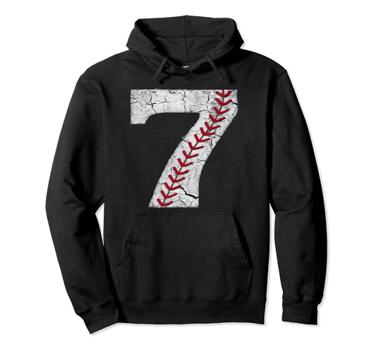 Baseball 7Th Birthday Home Run Party Hoodie - Streetwear Style Men Women - T-Shirt, Sweatshirt, Hoodie