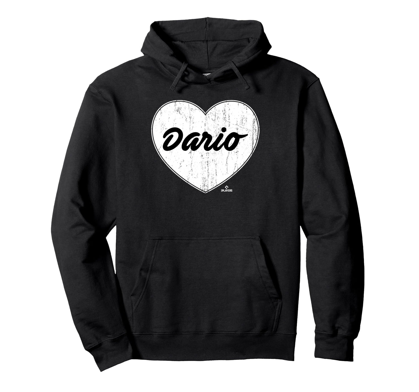 Distressed Heart Samuel Dario Hoodie - Fun Novelty Design Men Women - T-Shirt, Sweatshirt, Hoodie