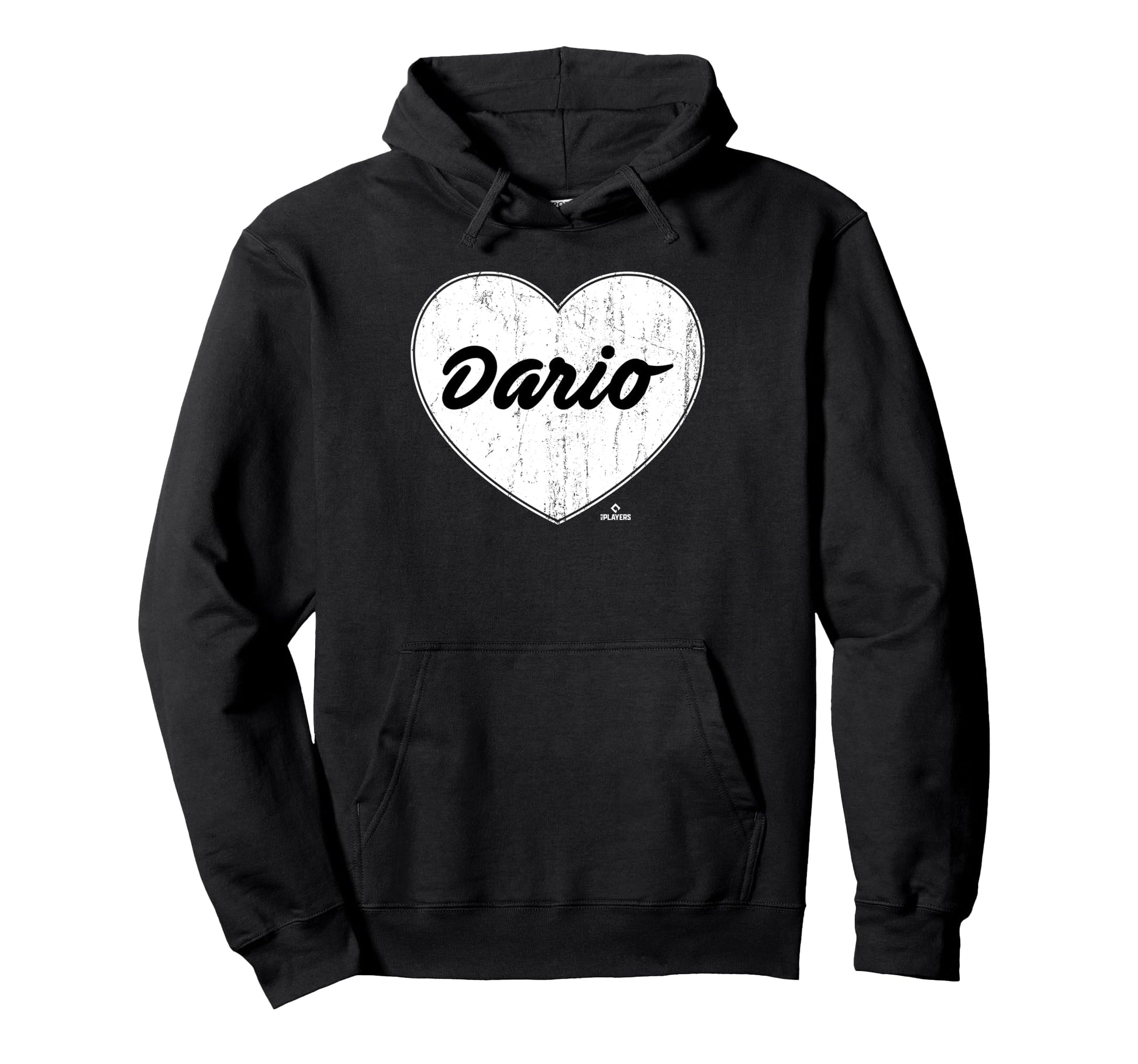 Distressed Heart Samuel Dario Hoodie - Fun Novelty Design Men Women - T-Shirt, Sweatshirt, Hoodie