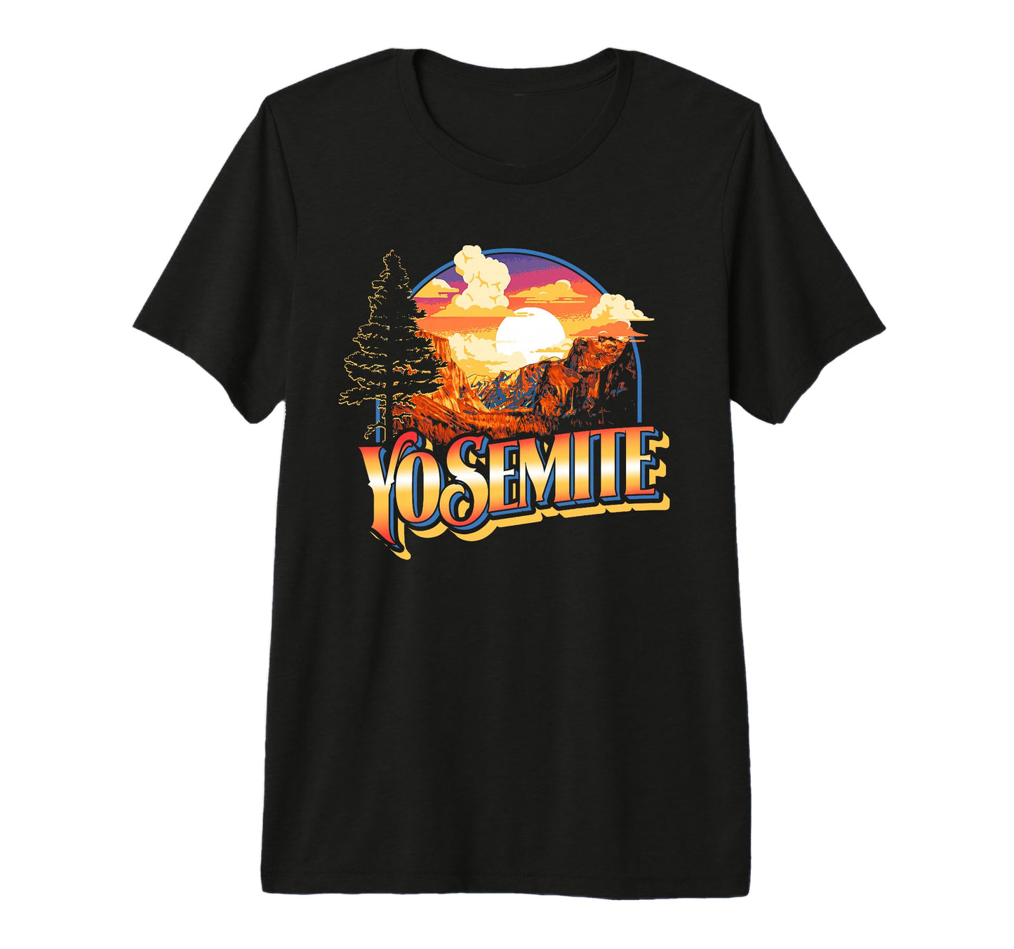 Yosemite National Park California T-Shirt - Casual Everyday Wear Unisex - T-Shirt, Sweatshirt, Hoodie