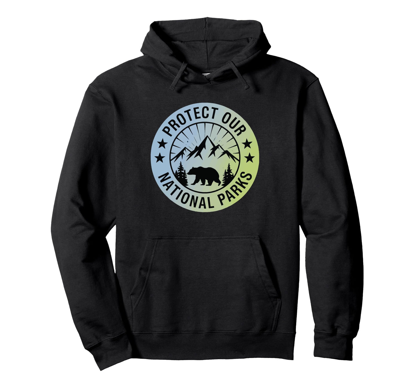 Protect Our National Parks Forest Hoodie - Minimalist Print for Adults - T-Shirt, Sweatshirt, Hoodie