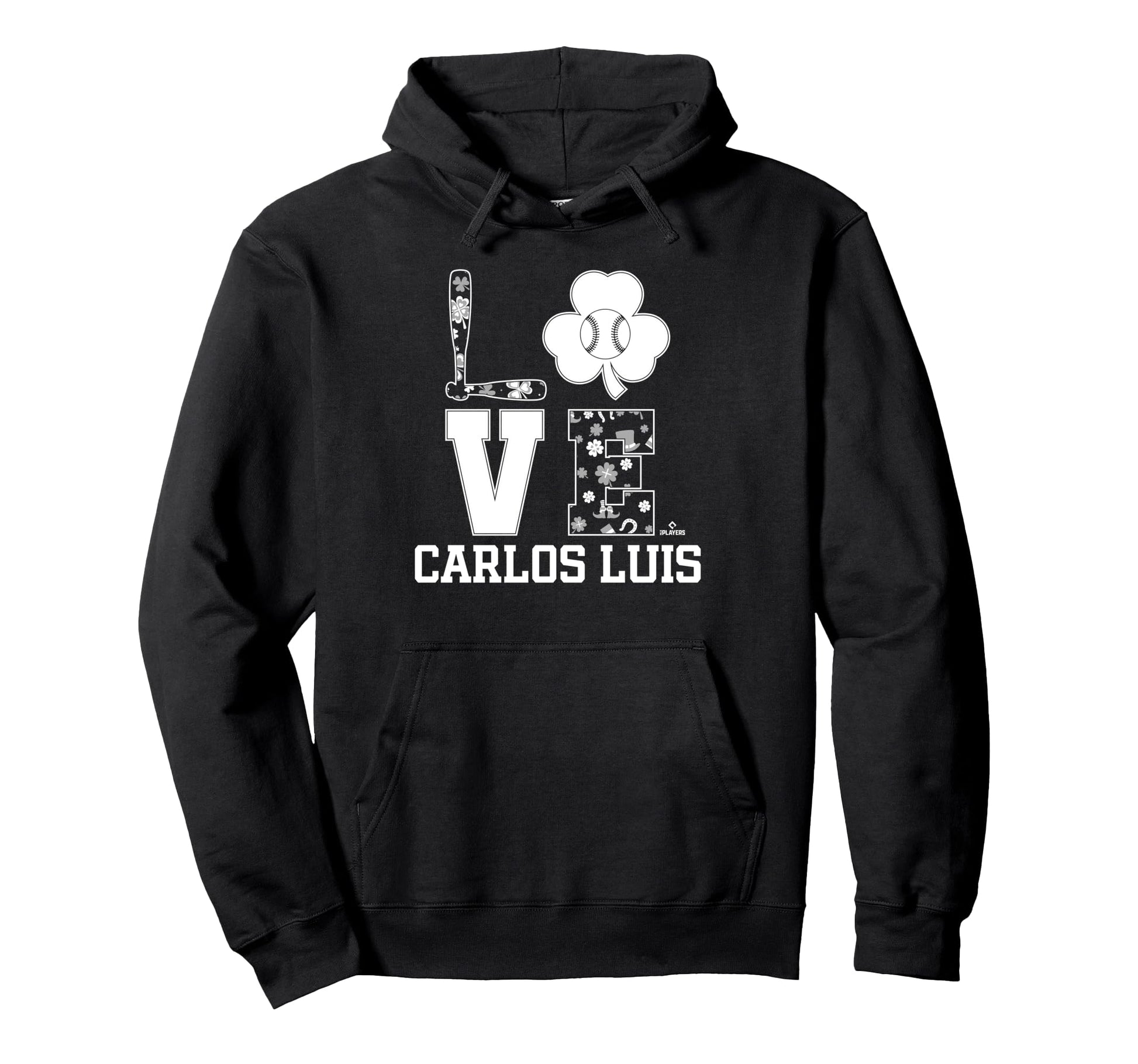 St Patricks Day Love Floral Carlos Hoodie - Custom Art Print Men Women - T-Shirt, Sweatshirt, Hoodie