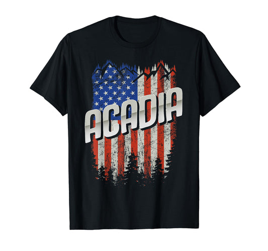 Acadia National Park Us Acadia T-Shirt - Trendy Graphic Unisex - T-Shirt, Sweatshirt, Hoodie