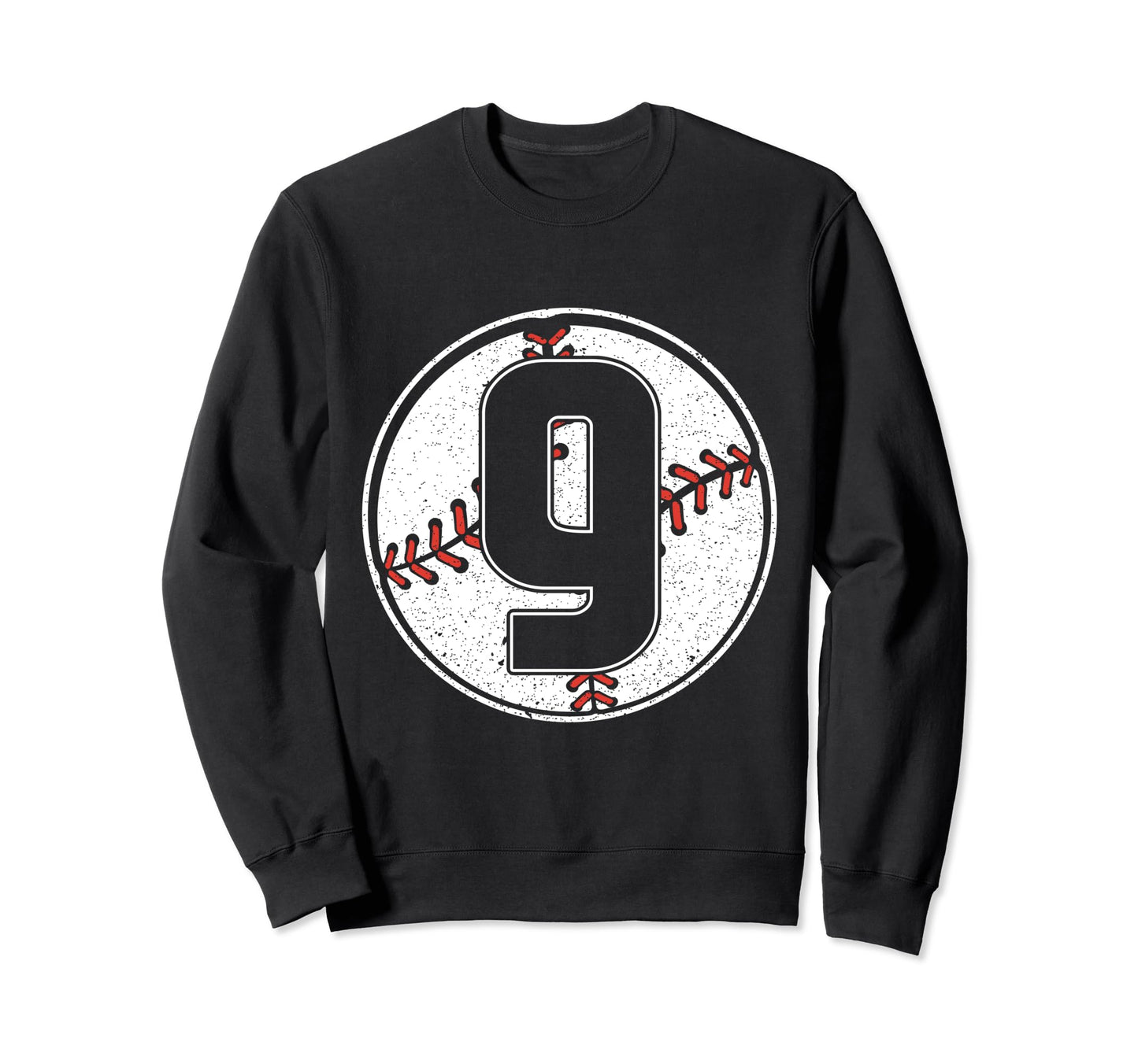 Baseball Birthday 9Th Birthday Sweatshirt - Streetwear Style Men Women - T-Shirt, Sweatshirt, Hoodie