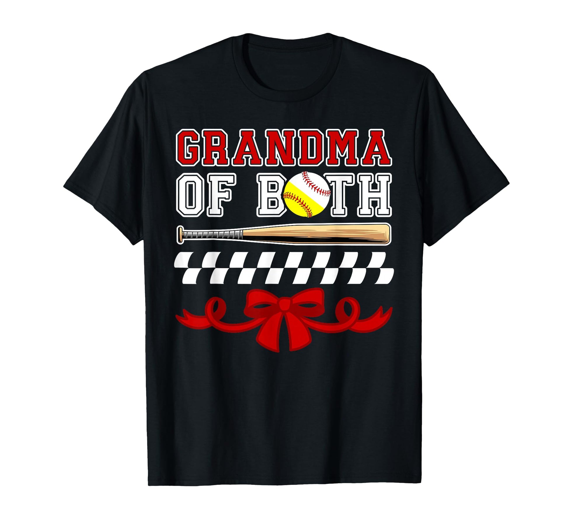 Grandma Both Coquette Baseball T-Shirt - Casual Everyday Wear Unisex - T-Shirt, Sweatshirt, Hoodie