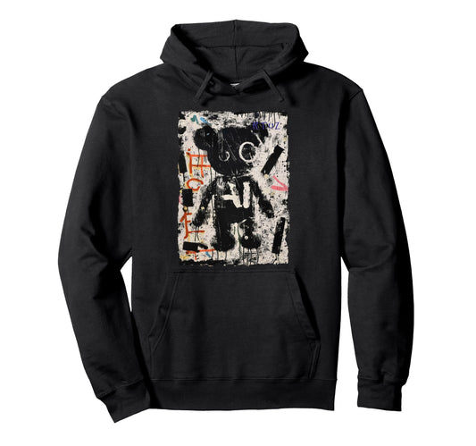 Aesthetic Streetwear Teddy Bear Hoodie - Casual Everyday Wear for Adults - T-Shirt, Sweatshirt, Hoodie