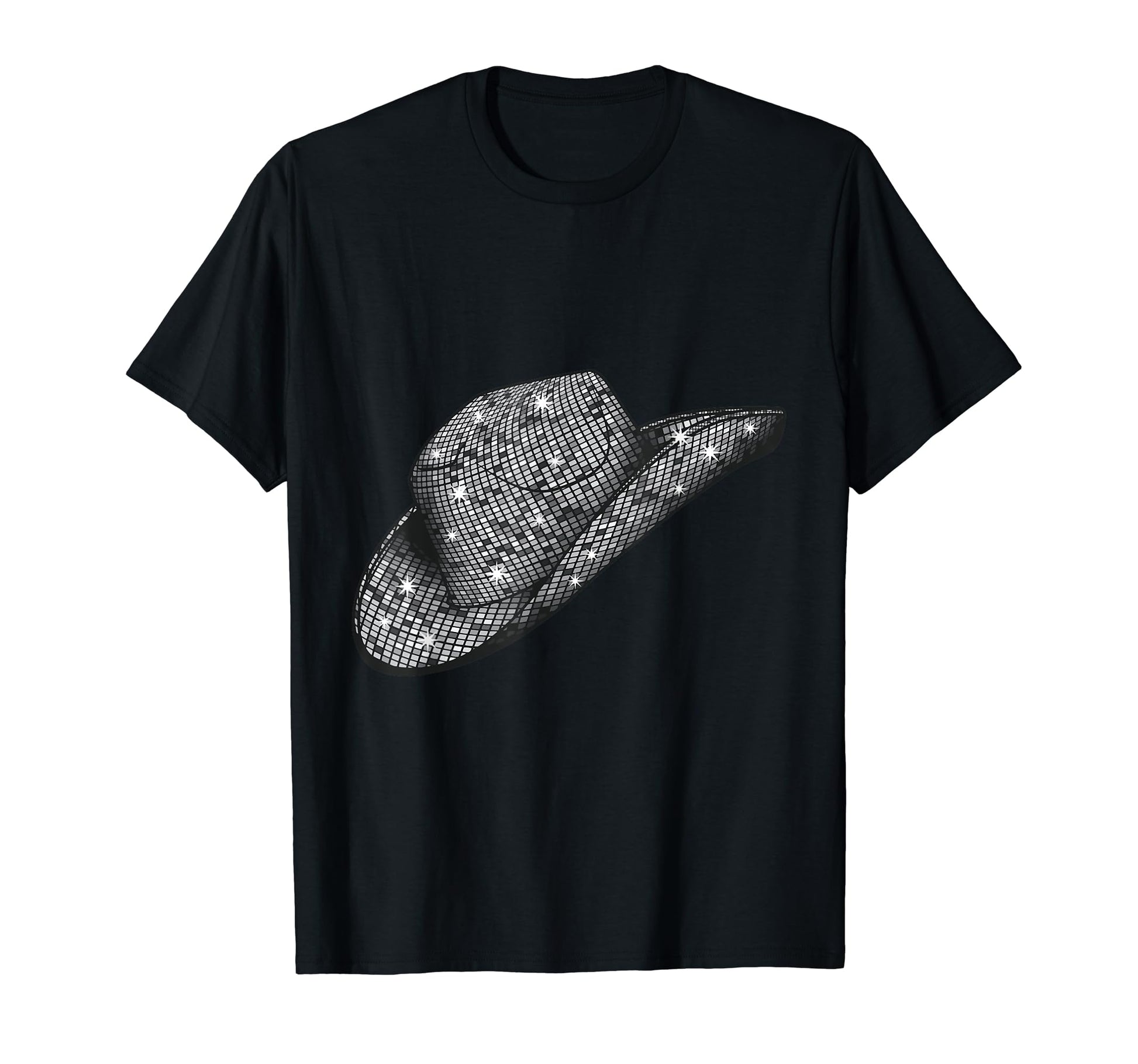 Cowboy Aesthetics Crystal Disco Ball T-Shirt - Unique Graphic Men Women - T-Shirt, Sweatshirt, Hoodie