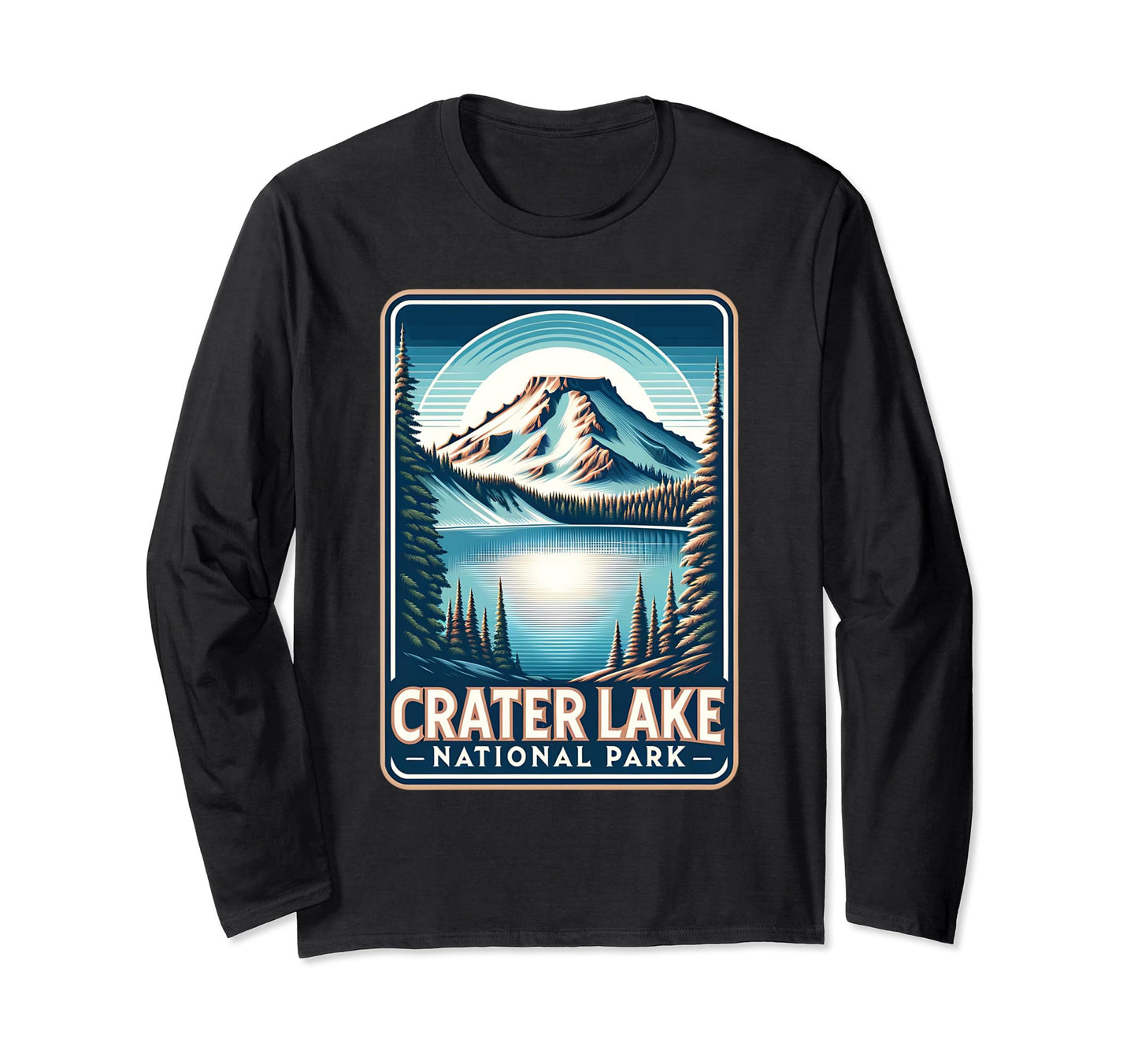 Crater Lake National Park Oregon Usa T-Shirt - Unique Graphic Men Women - T-Shirt, Sweatshirt, Hoodie