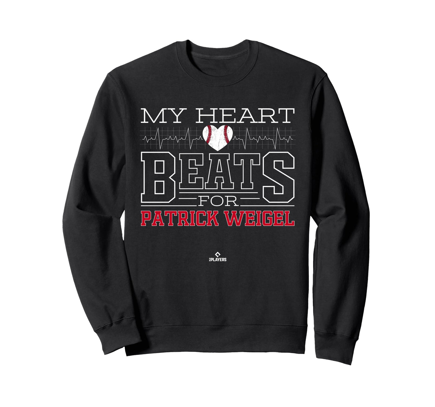 My Heart Beats Patrick Weigel Sweatshirt - Novelty Apparel Men Women - T-Shirt, Sweatshirt, Hoodie