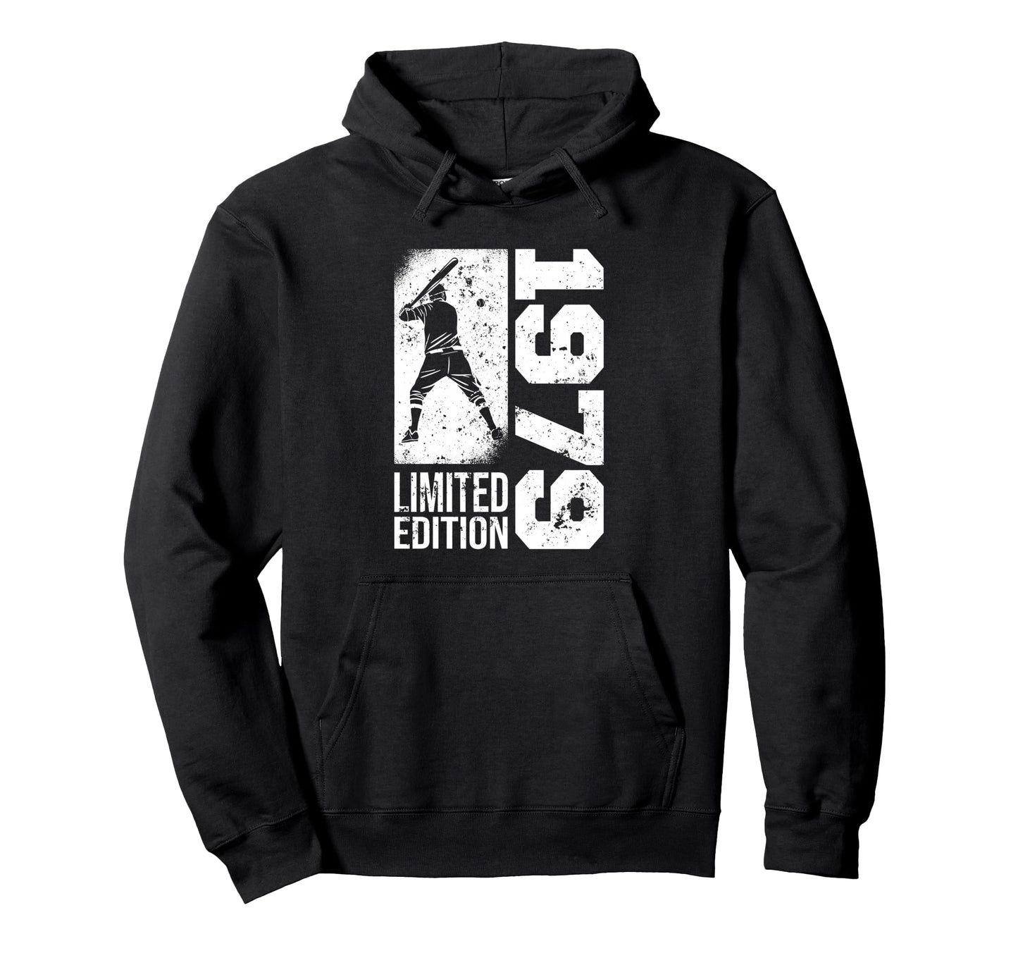 Baseball Player Born 1979 Birthday Hoodie - Casual Everyday Wear Men Women - T-Shirt, Sweatshirt, Hoodie