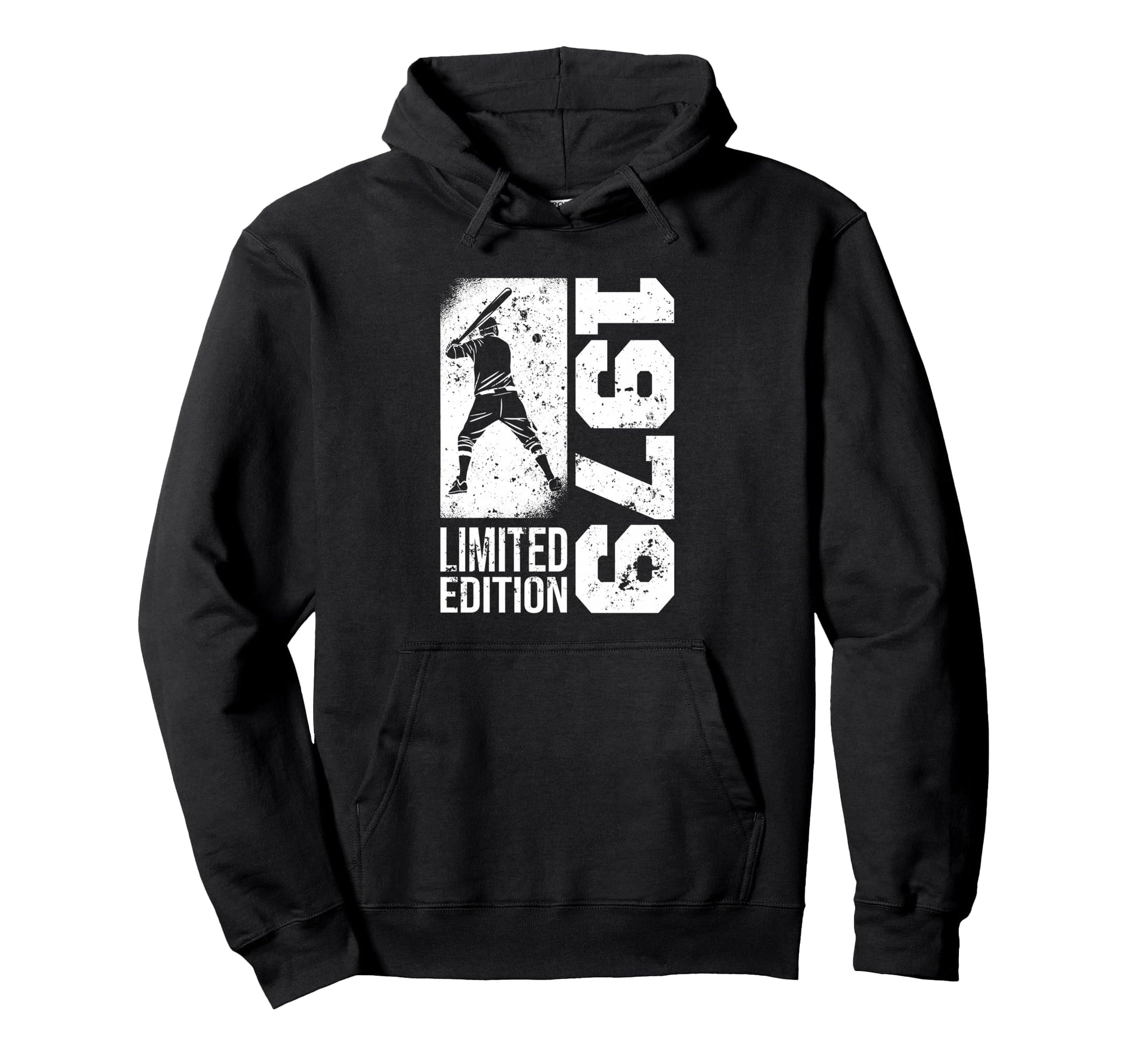 Baseball Player Born 1979 Birthday Hoodie - Casual Everyday Wear Men Women - T-Shirt, Sweatshirt, Hoodie