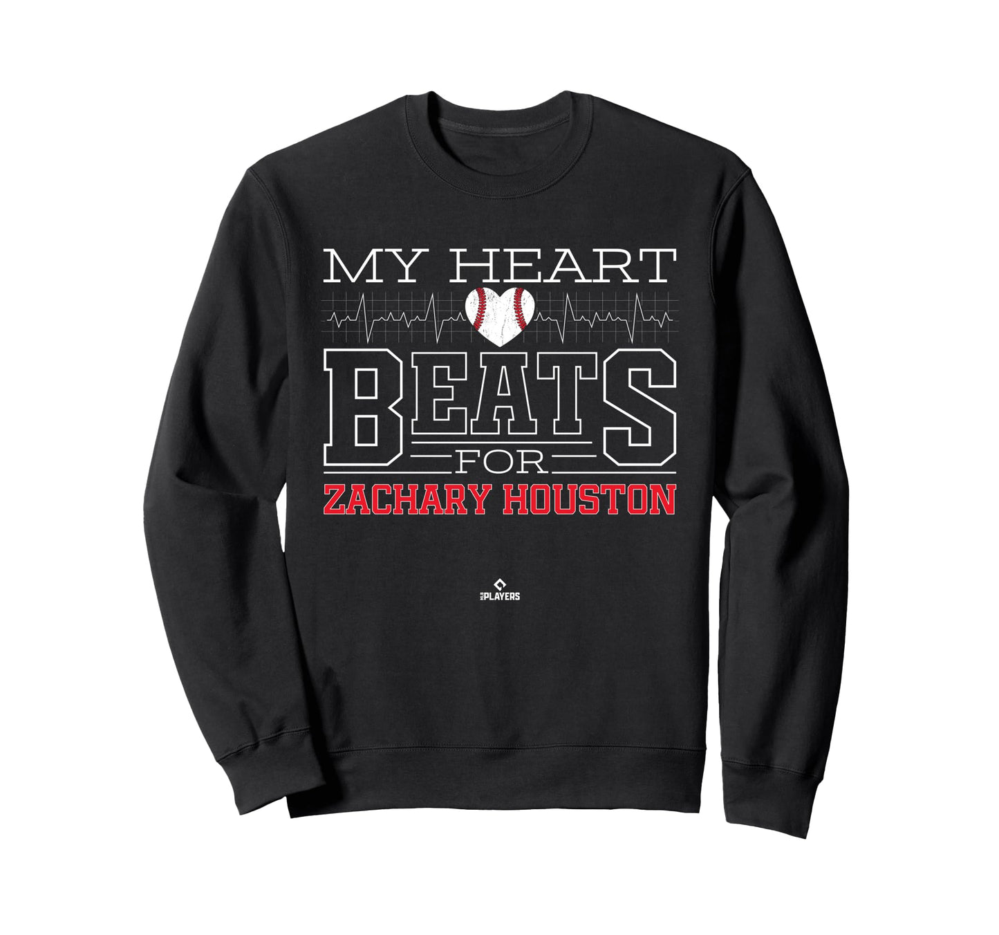 My Heart Beats Zachary Houston Sweatshirt - Unique Graphic Men Women - T-Shirt, Sweatshirt, Hoodie