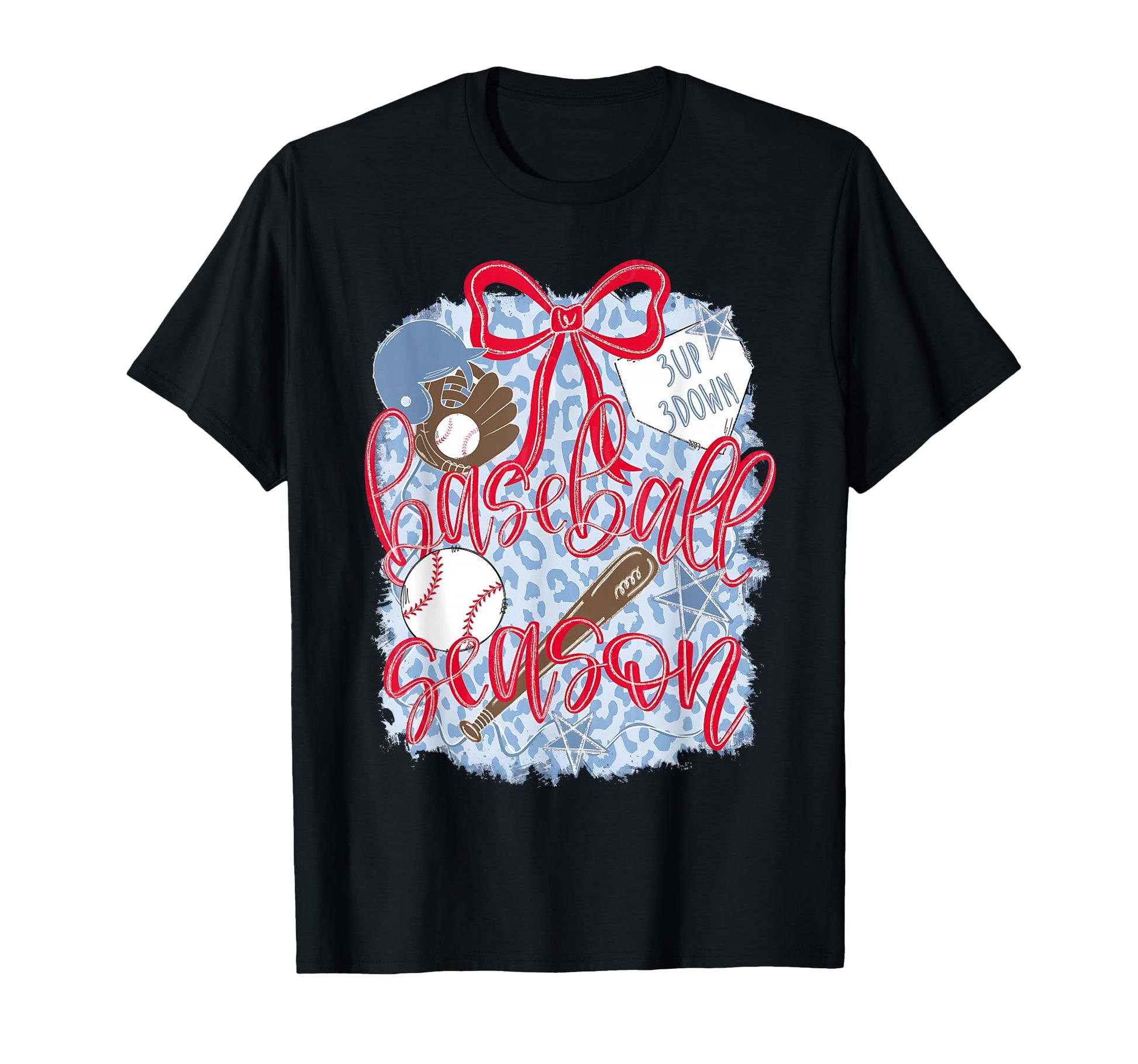 Baseball Season Coquette Bow Happy Game T-Shirt - Minimalist Print Unisex - T-Shirt, Sweatshirt, Hoodie