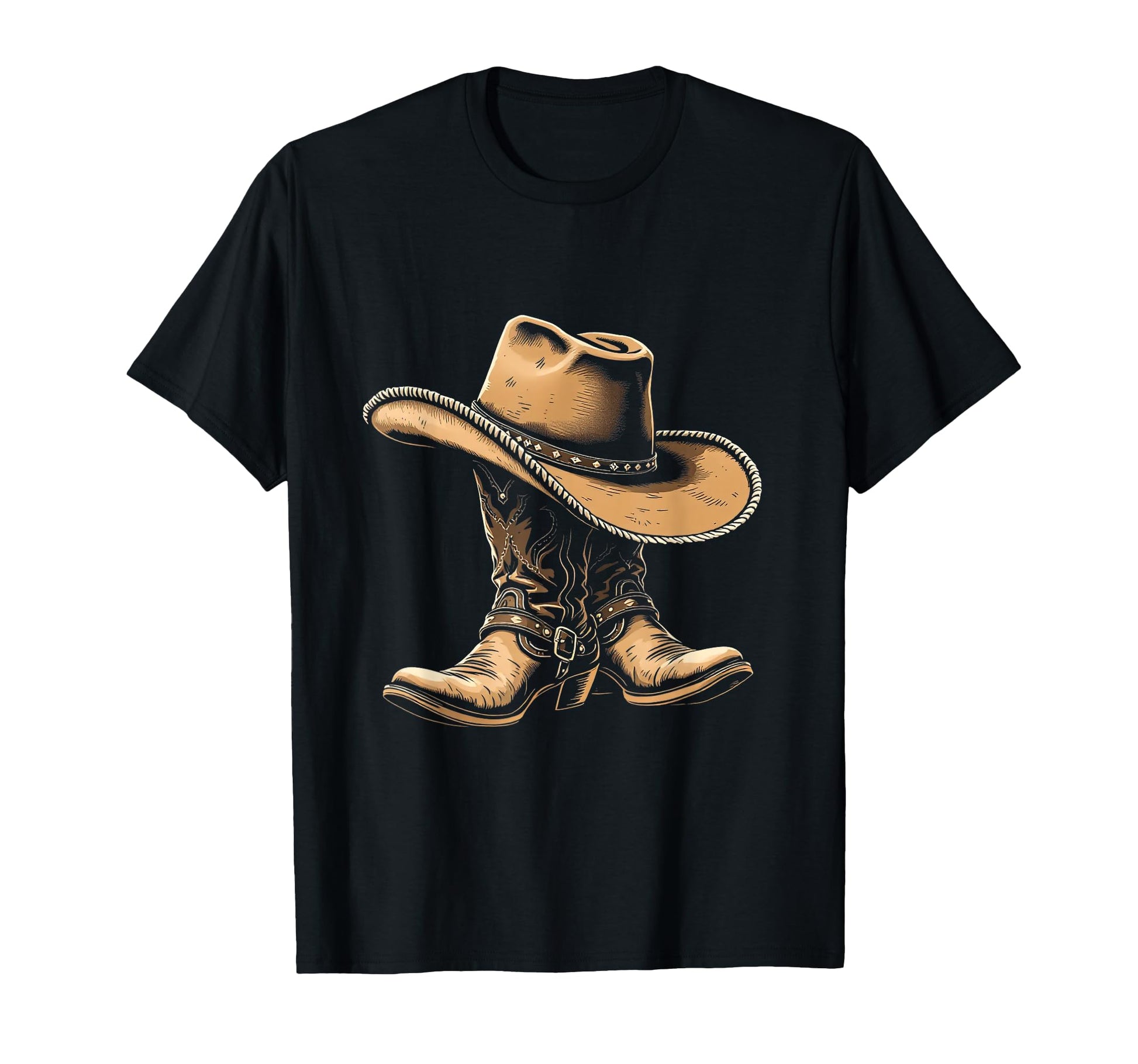 Cowboy T-Shirt - Fun Novelty Design Men Women - T-Shirt, Sweatshirt, Hoodie