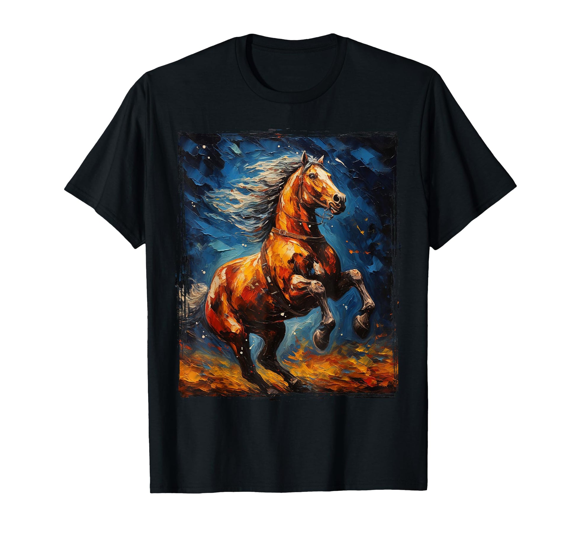 Cowboy Rodeo Cow Horse Yeehaw Novelty T-Shirt - Unique Graphic Unisex - T-Shirt, Sweatshirt, Hoodie