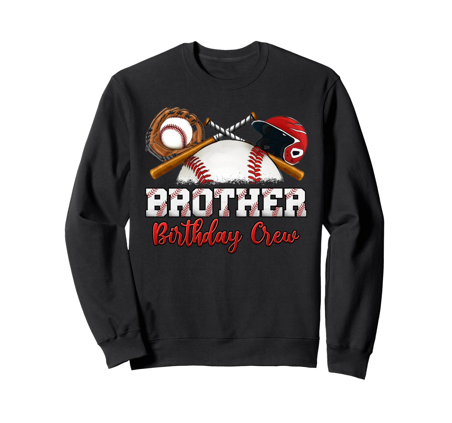 Baseball Birthday Party Sports Sweatshirt - Fun Novelty Design Men Women - T-Shirt, Sweatshirt, Hoodie