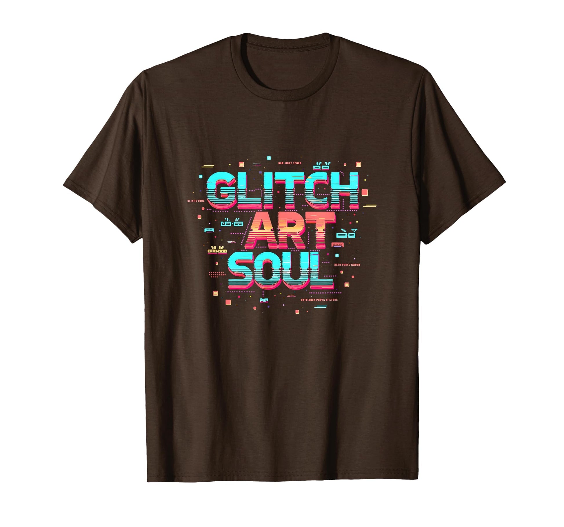 Y2K Glitch Art Soul Domo Digital T-Shirt - Unique Graphic for Adults - T-Shirt, Sweatshirt, Hoodie